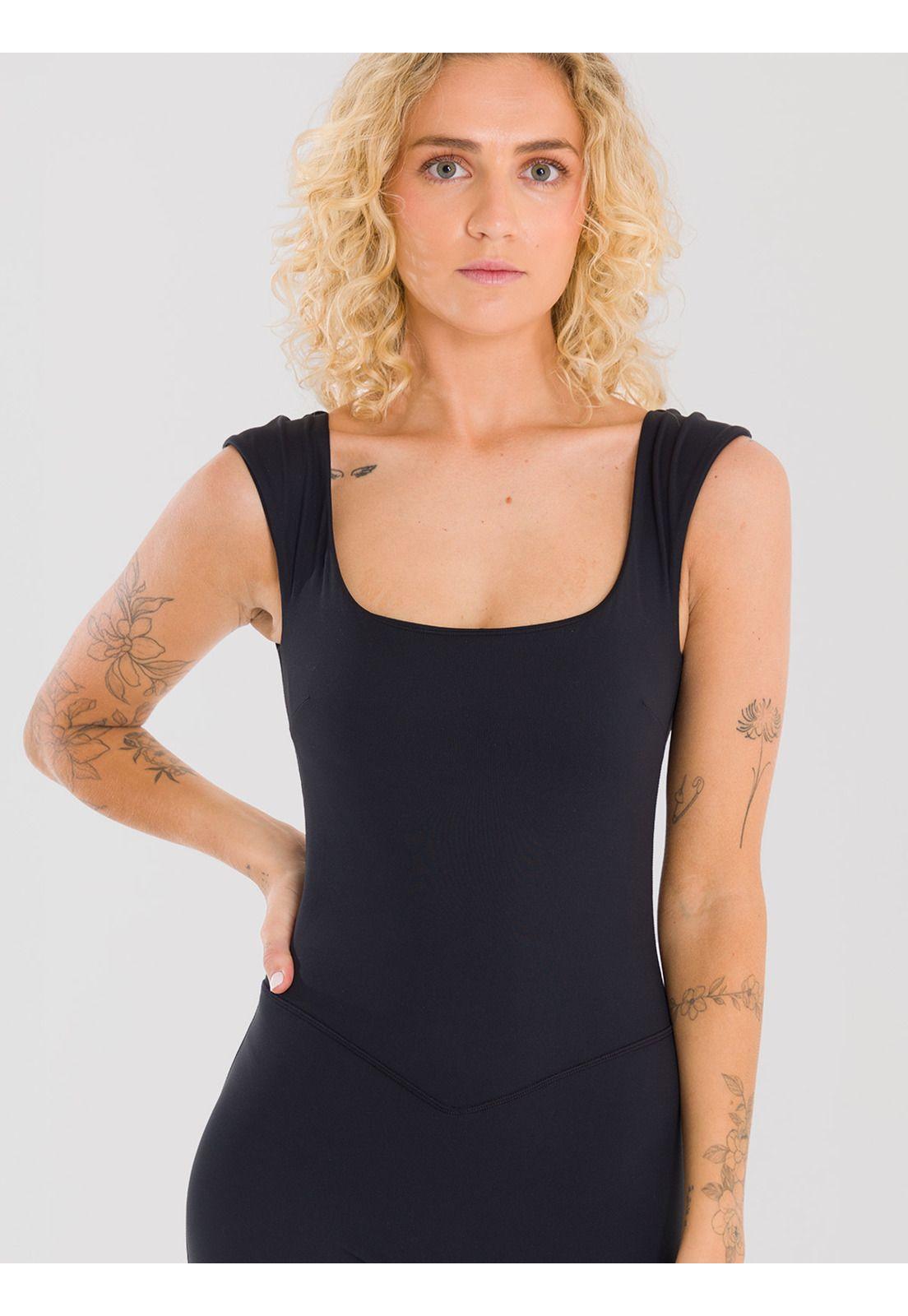Enterito Mujer Ankle Kira SAINTMALE Negro-5