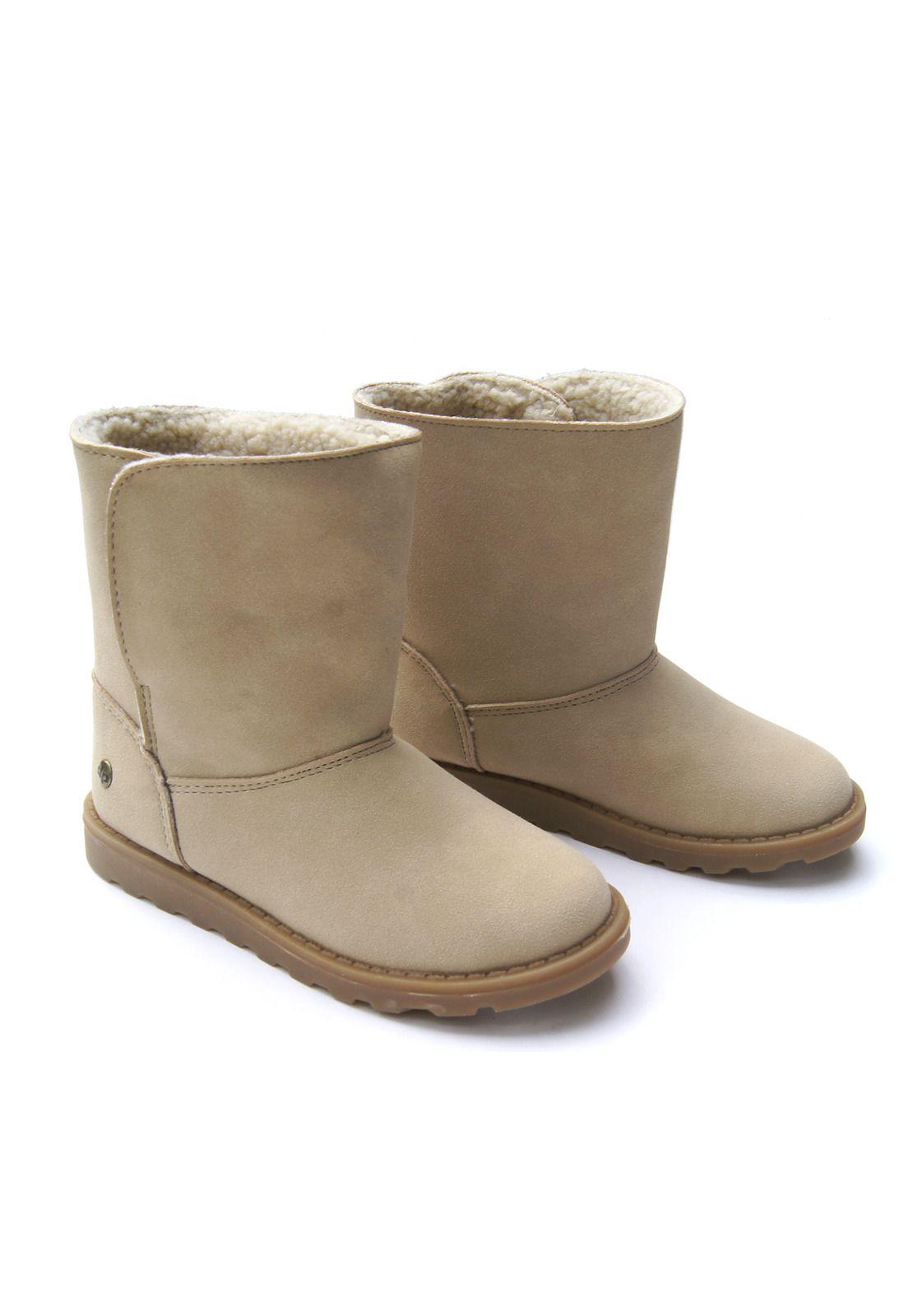 Botín Niña Bully Taupe-0