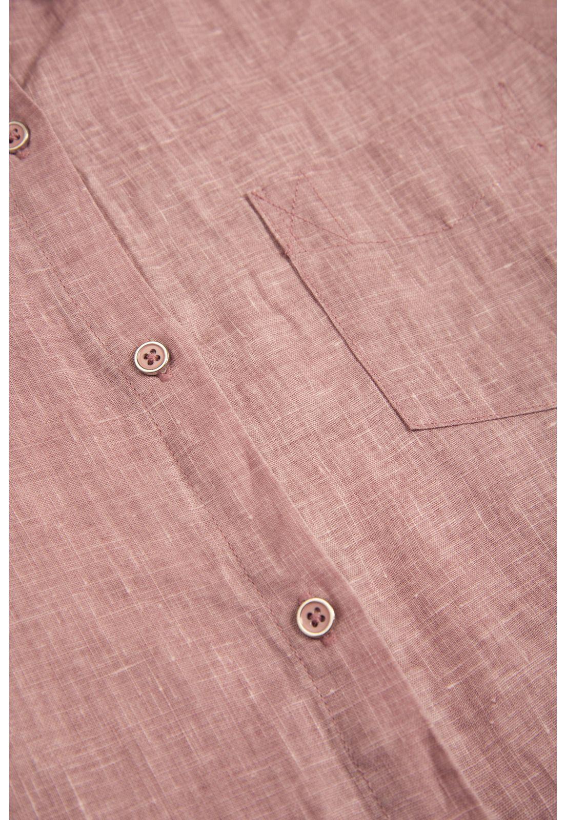 Blusa Lino Orgánico Mujer Lirio Celeste-8