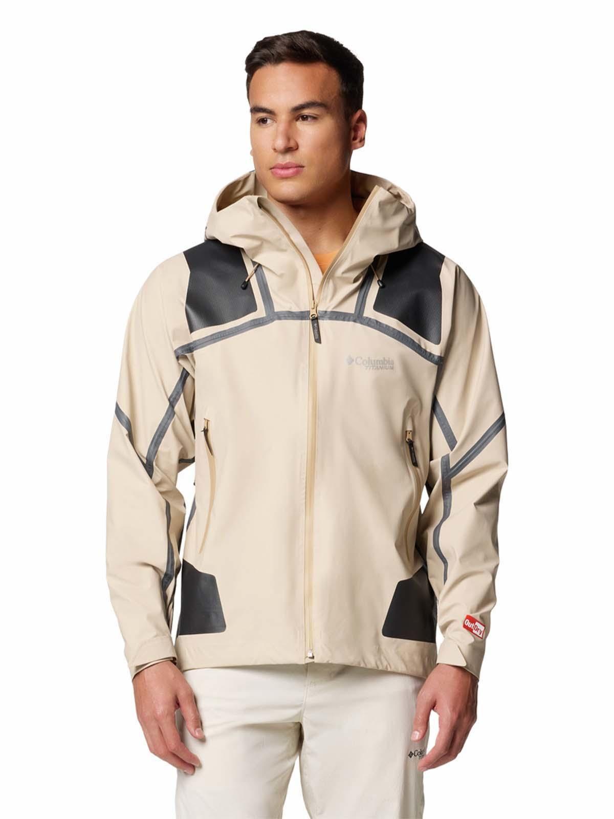 Cortaviento Hombre Whistler Peak Shell Beige-0