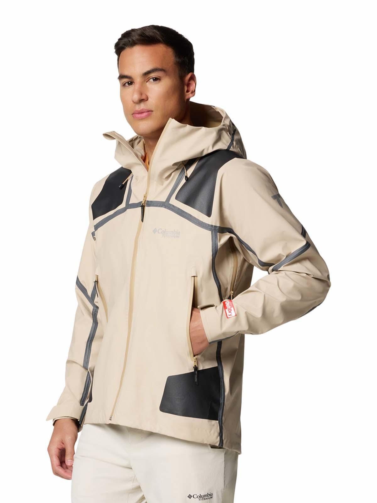 Cortaviento Hombre Whistler Peak Shell Beige-1
