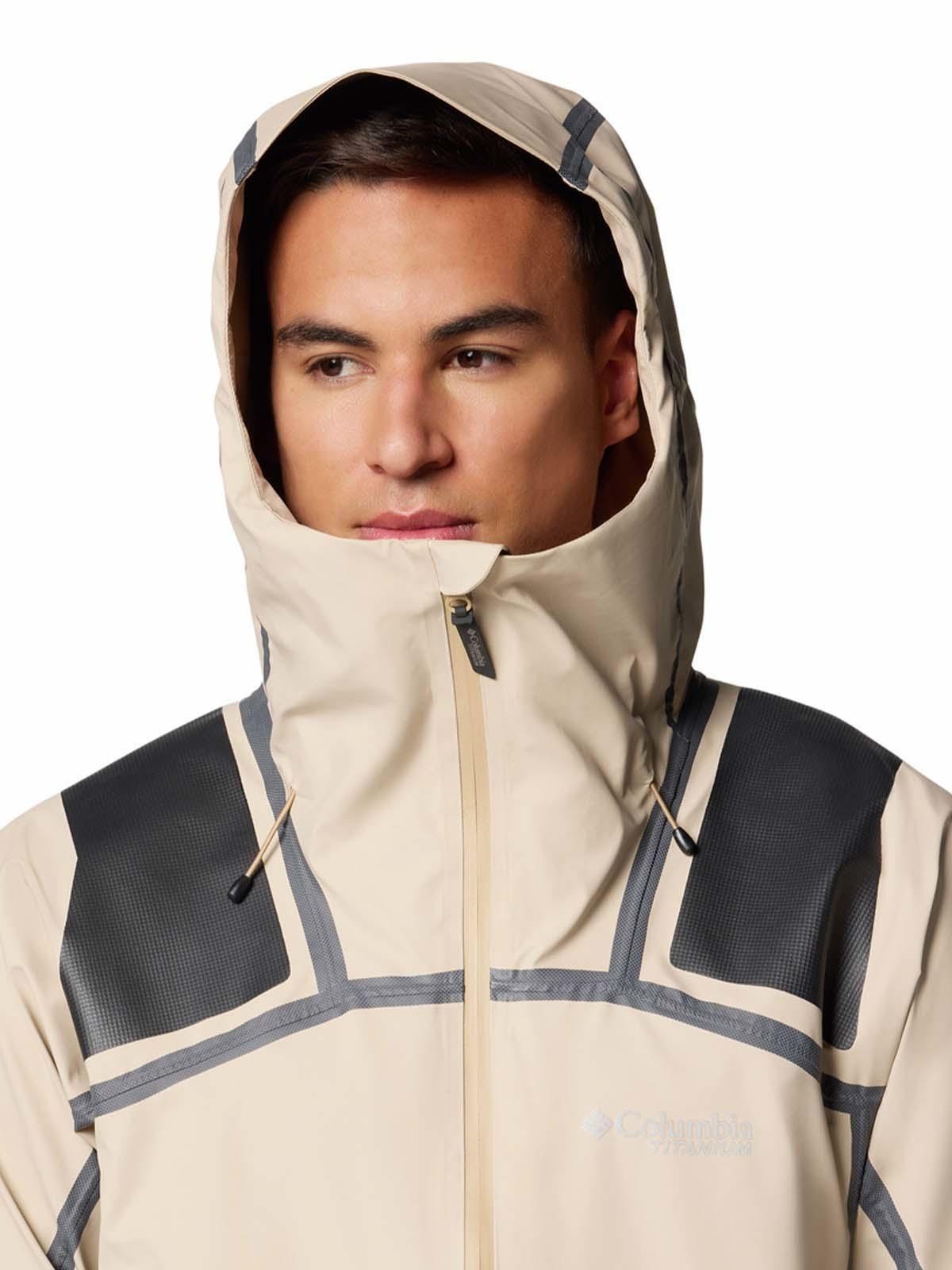 Cortaviento Hombre Whistler Peak Shell Beige-3