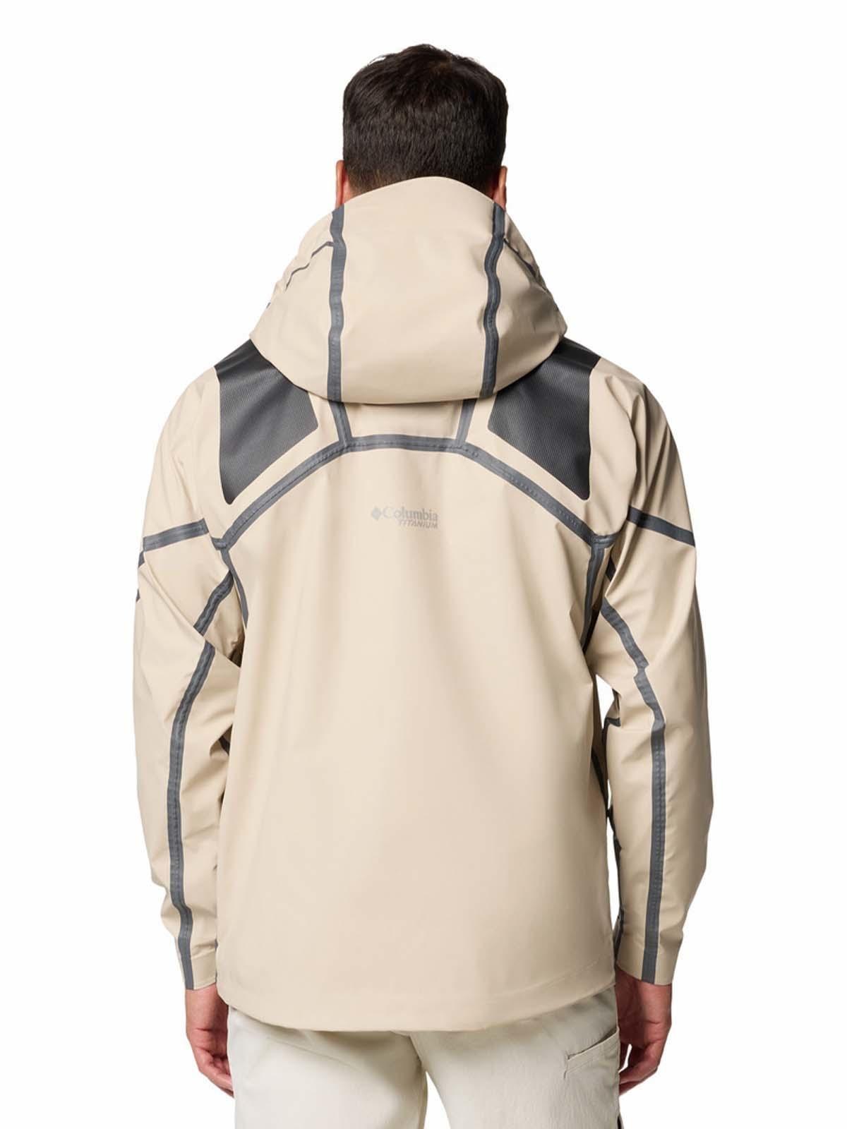 Cortaviento Hombre Whistler Peak Shell Beige-4