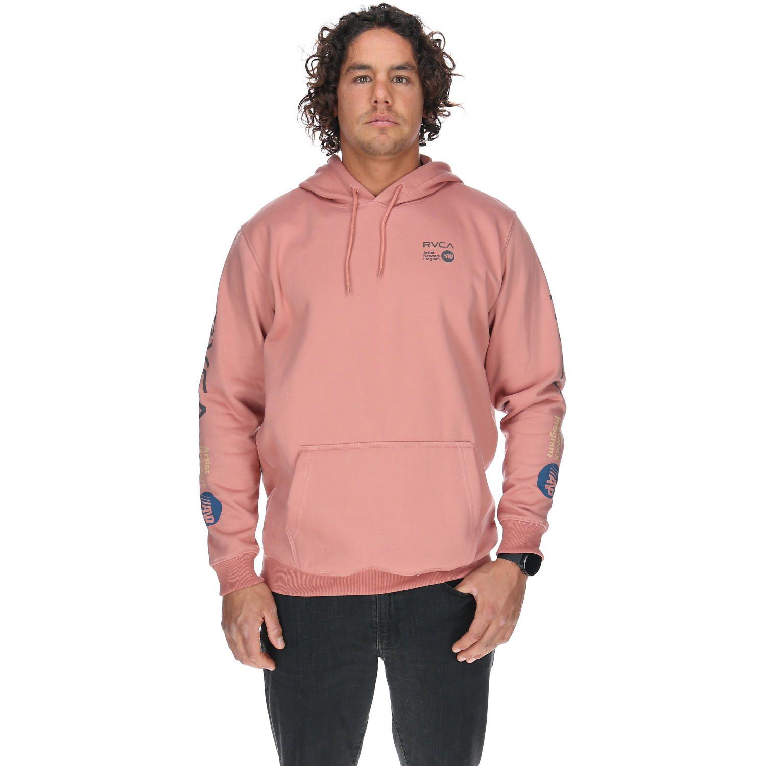 Polerón Hombre Anp Pigment Hdy Rosado-0