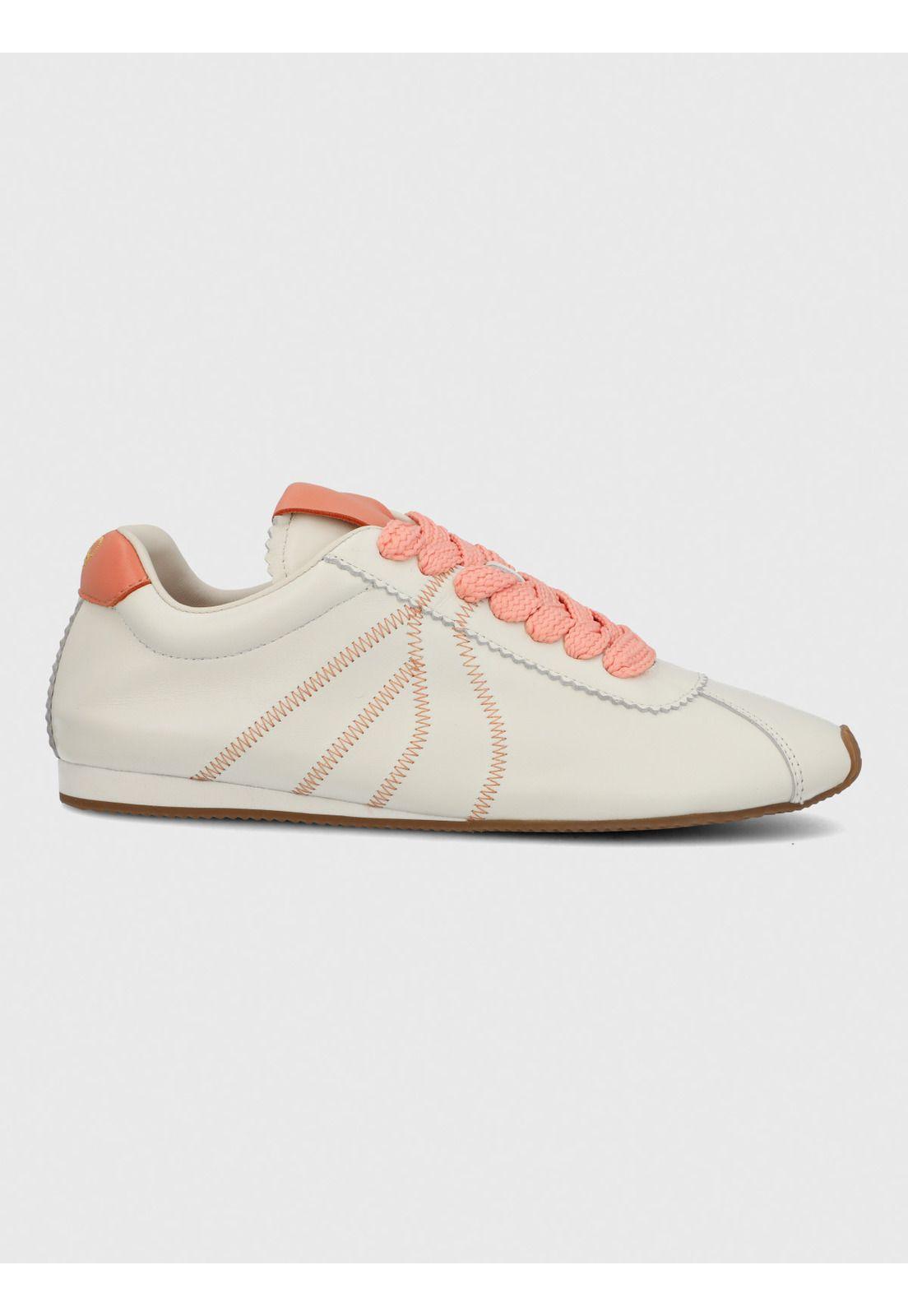 Zapatilla Cuero Mujer Bonik Naranja-3