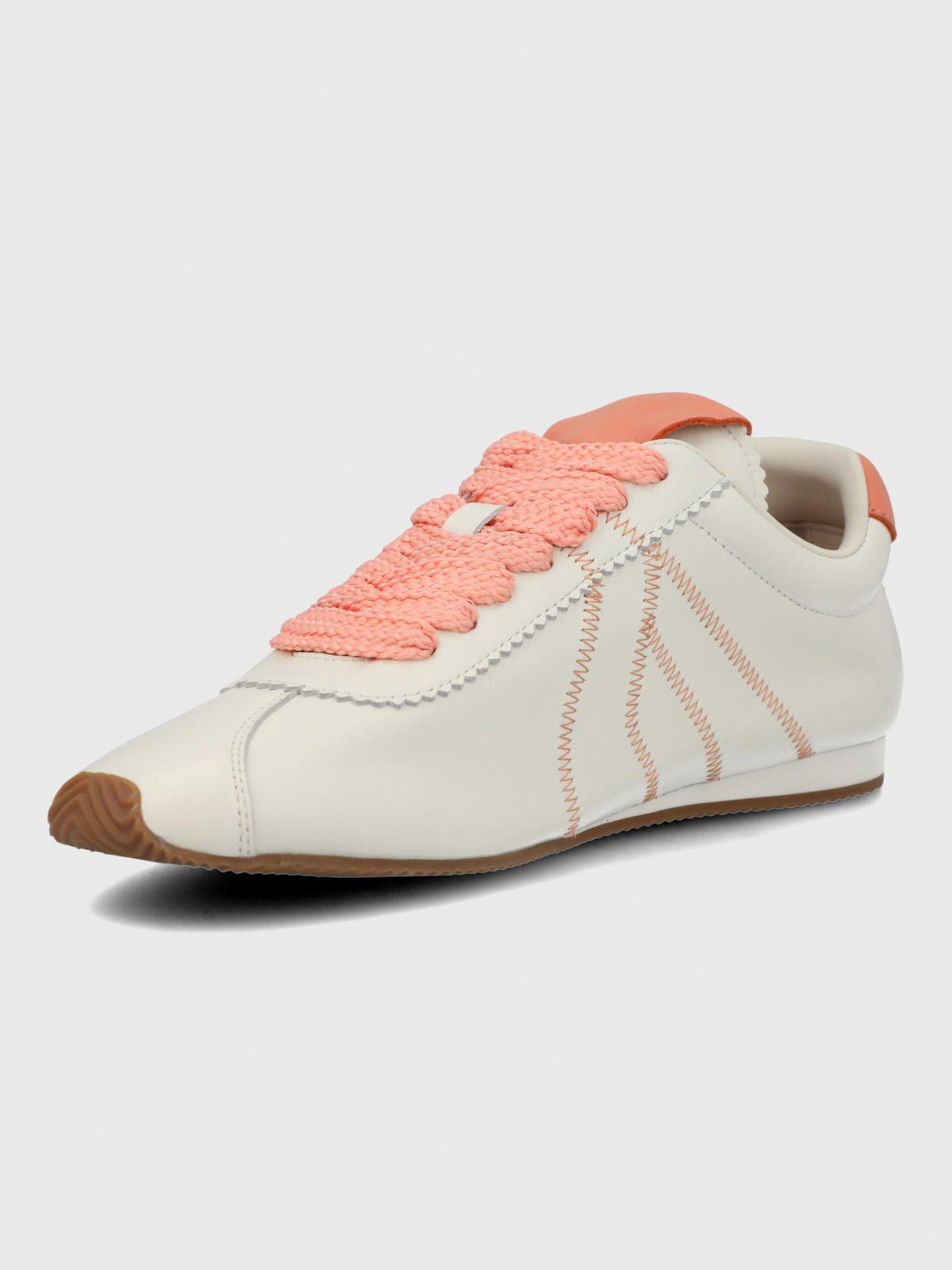 Zapatilla Cuero Mujer Bonik Naranja-5