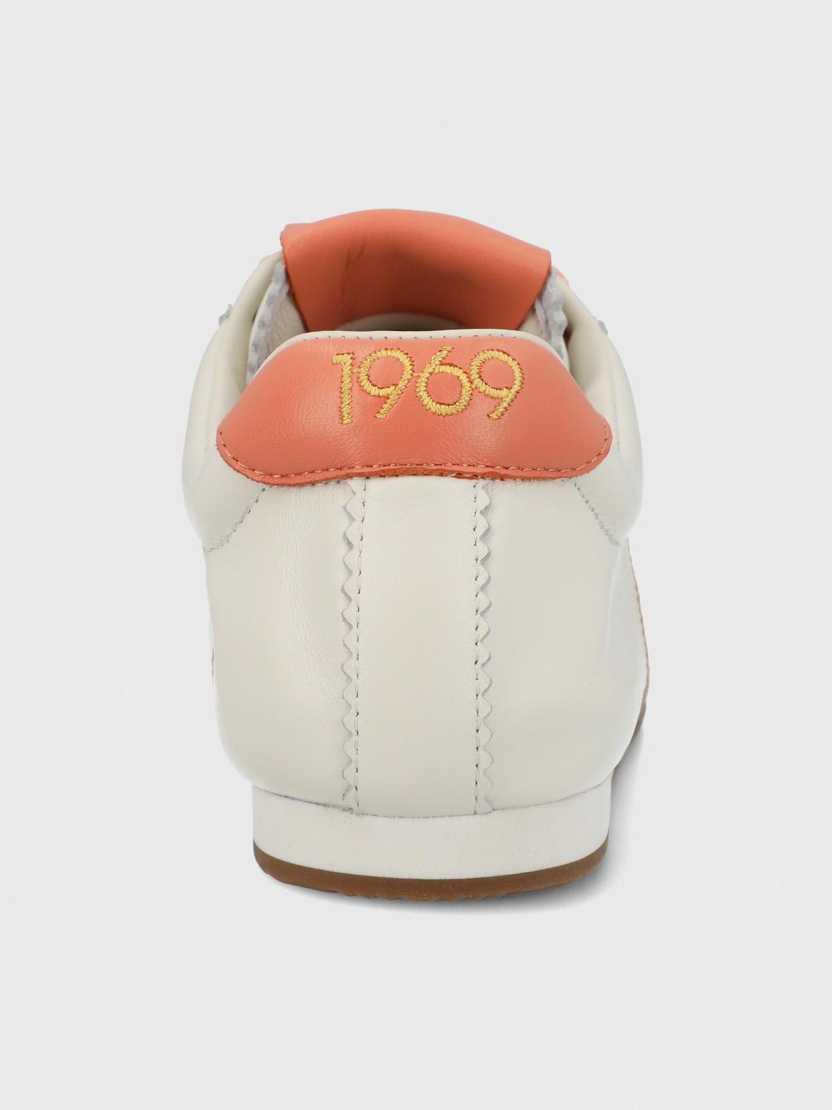 Zapatilla Cuero Mujer Bonik Naranja-7