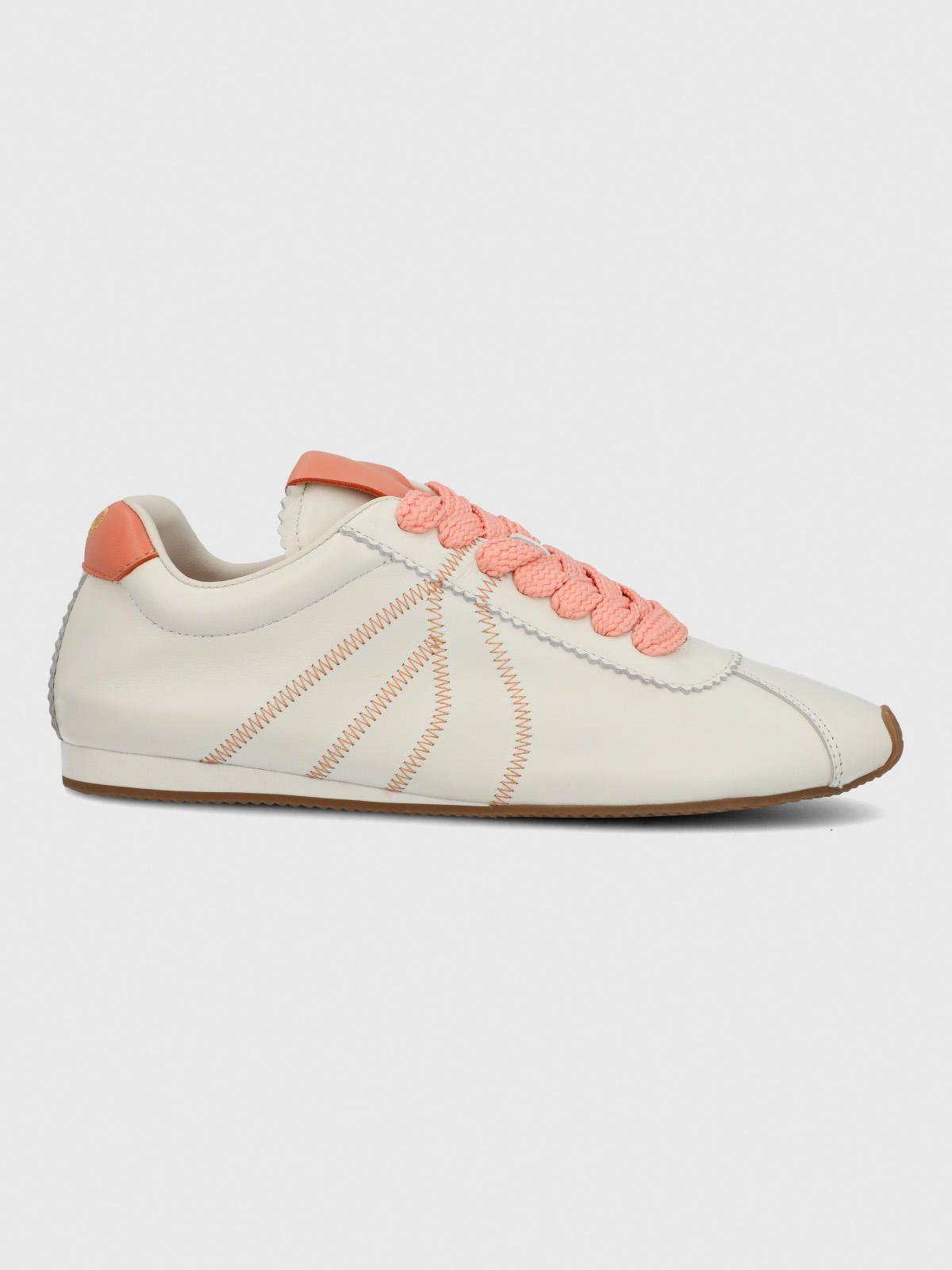 Zapatilla Cuero Mujer Bonik Naranja-3