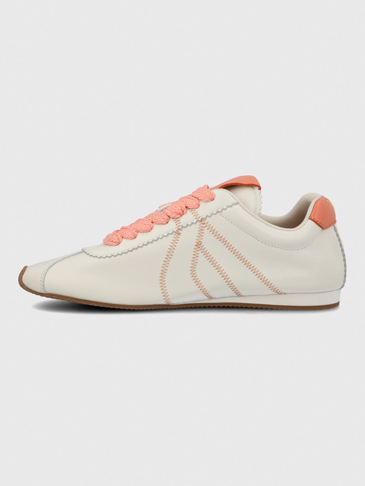Zapatilla Cuero Mujer Bonik Naranja-6