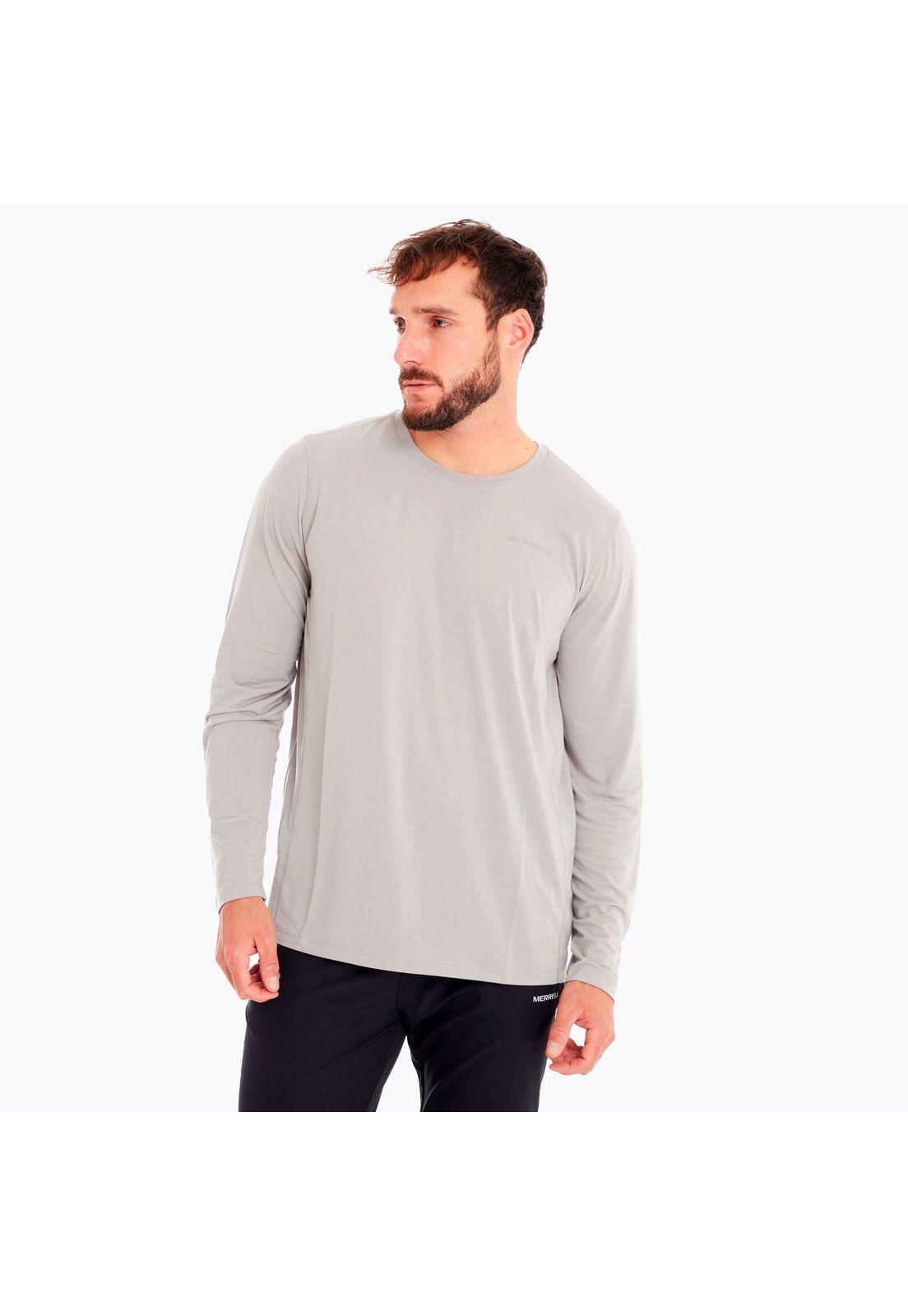 Polera Hombre Everyday With Tencel Gris-0