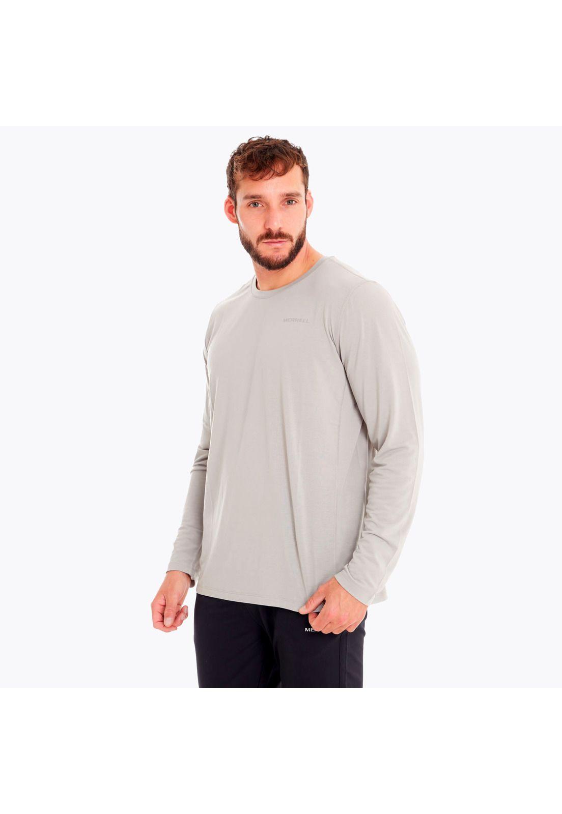 Polera Hombre Everyday With Tencel Gris-1