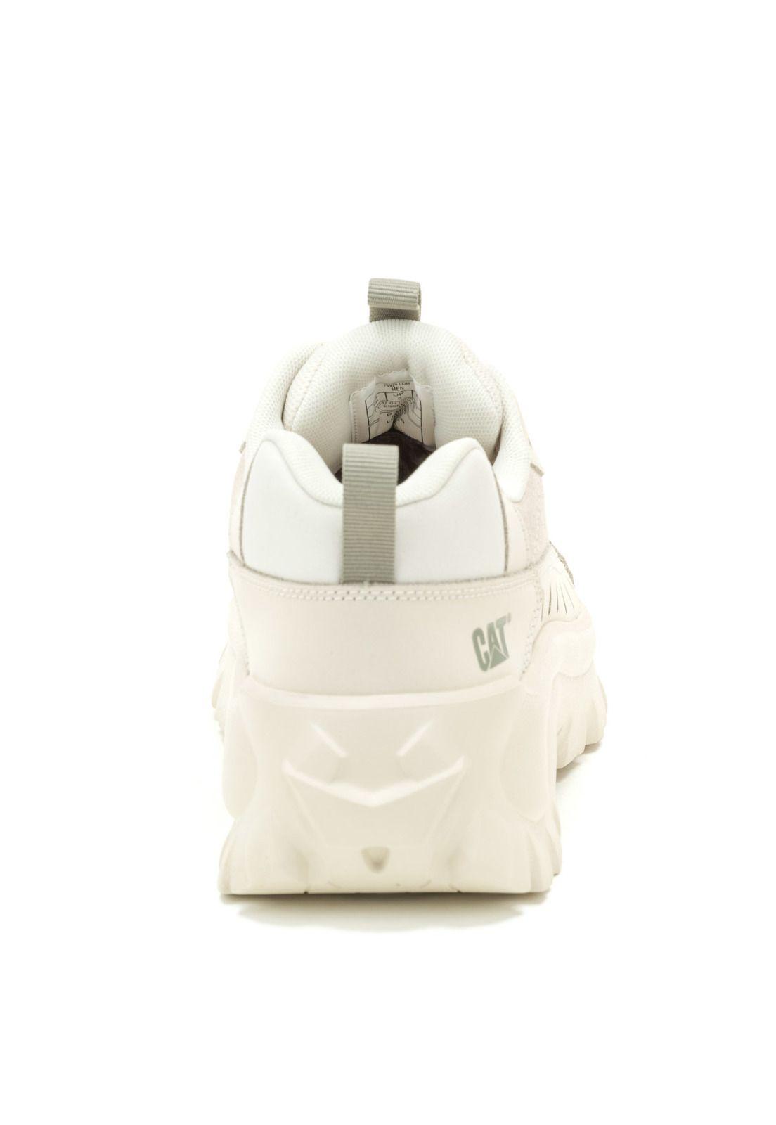 Zapatilla Cuero Hombre Intruder Lite Crema-5