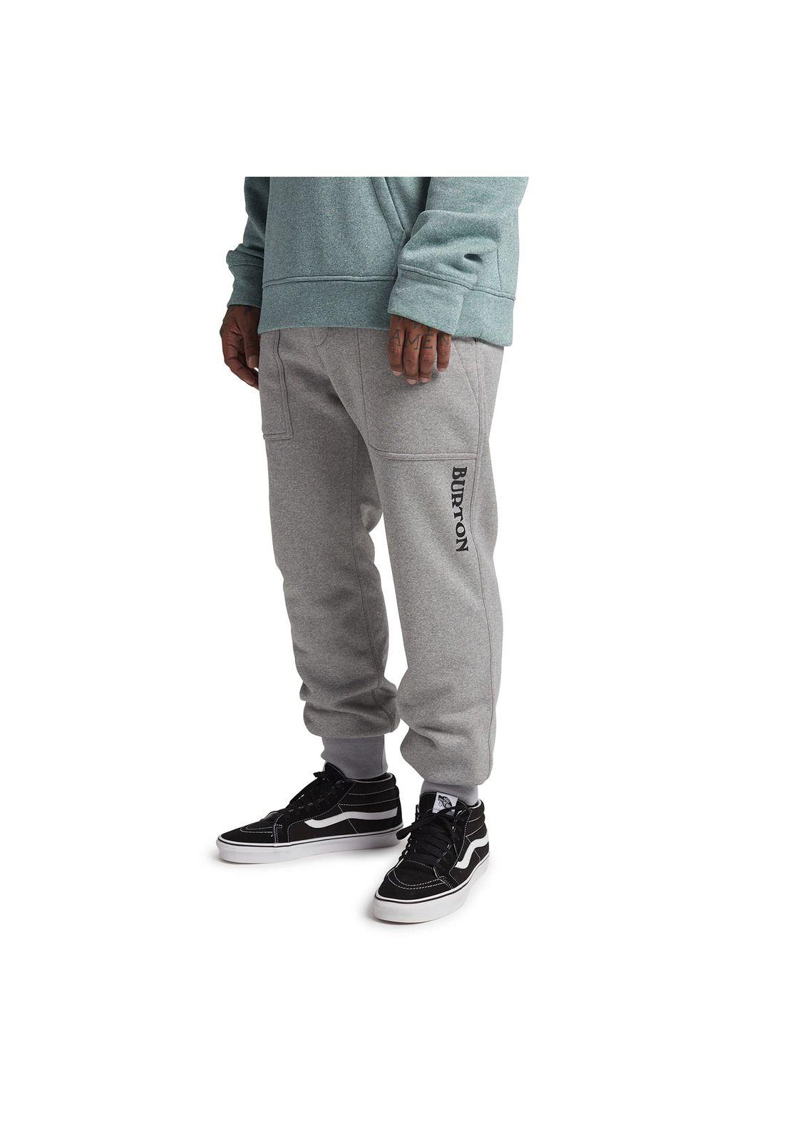 Jogger Hombre Oak Fleece Gris-0
