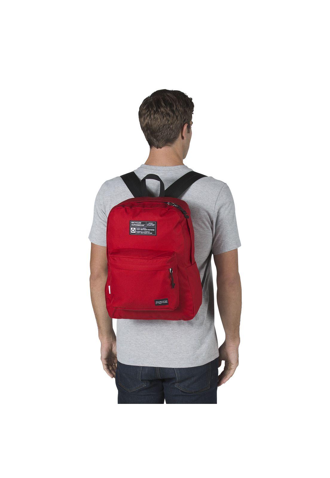 Mochila Reciclada Superbreak Rojo-2