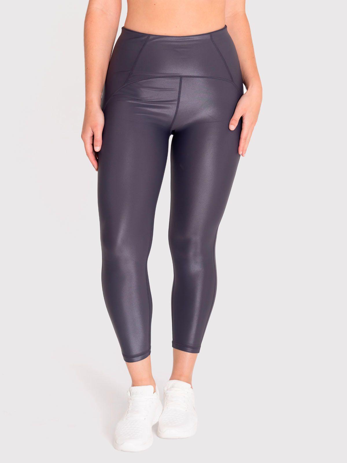 Calza 7/8 Mujer Ankle Lea Acero-0