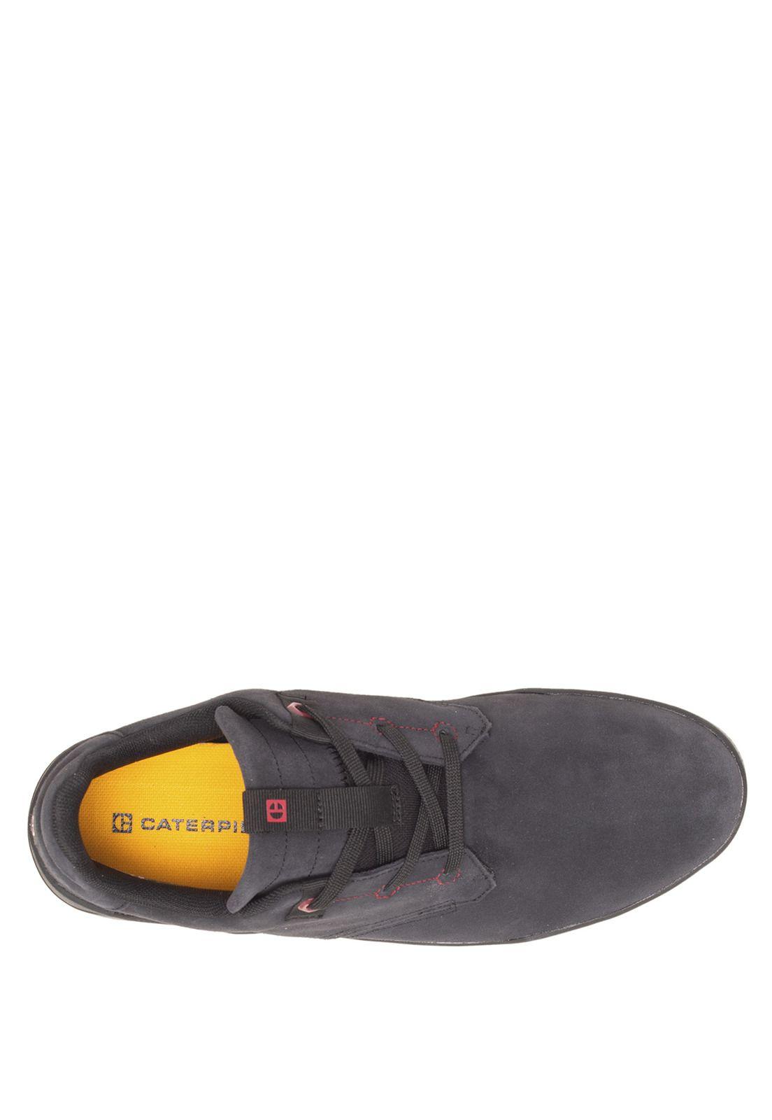 Zapatilla Gamuza Hombre Hex Stat Negro-6