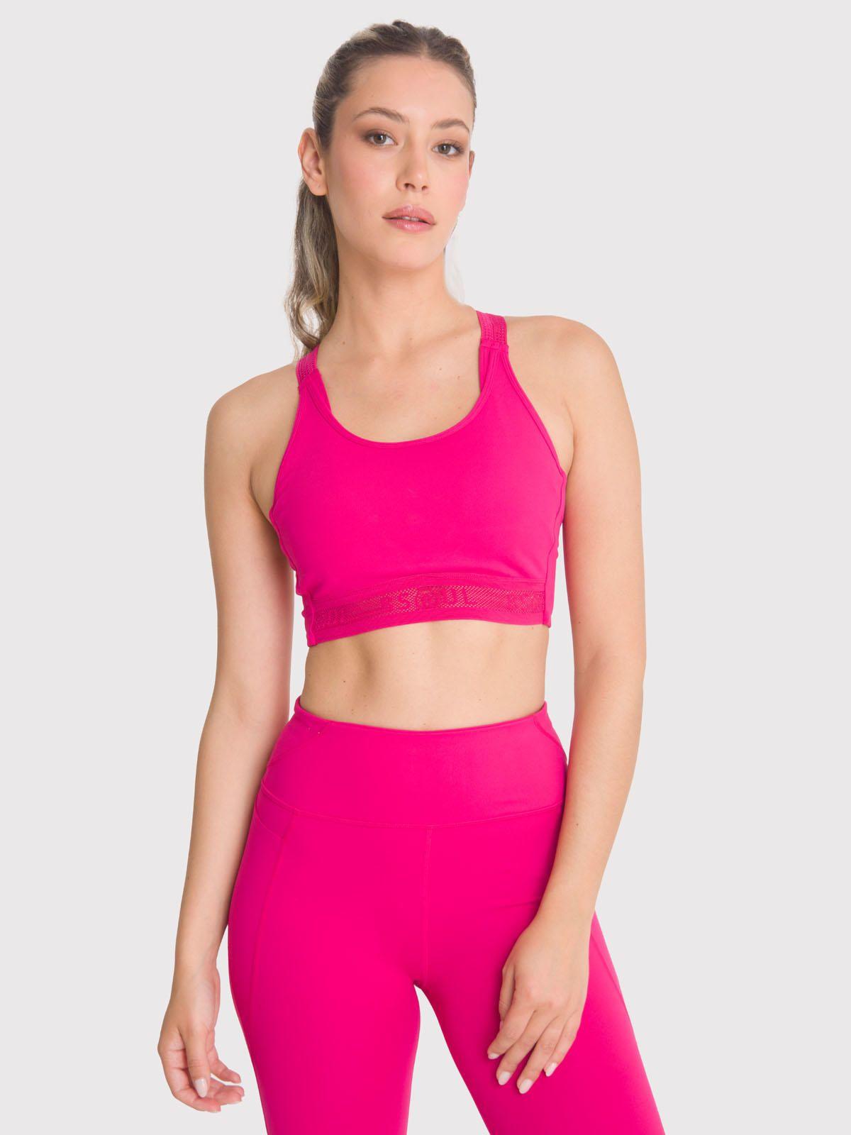 Peto deportivo Mujer Aura Fucsia-3