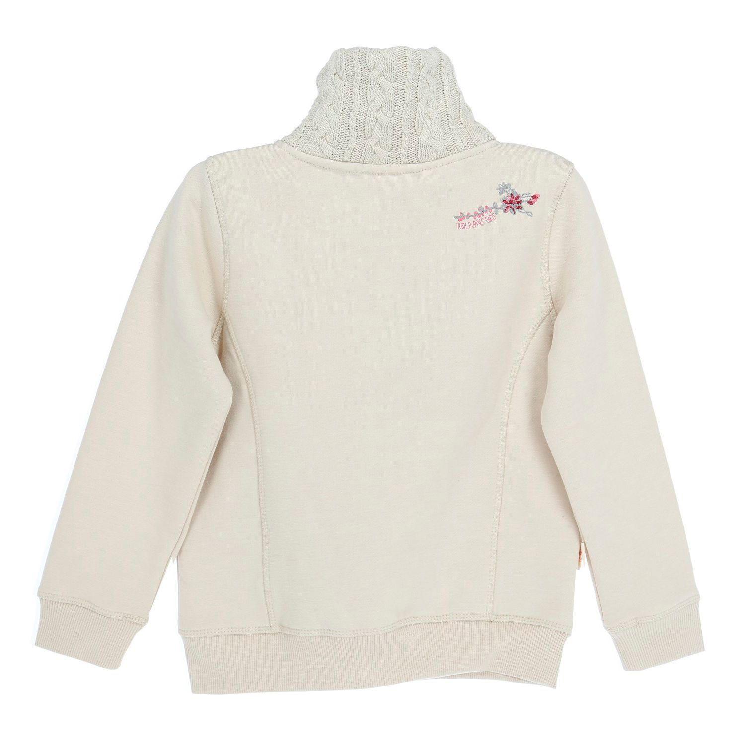 Poleron Algodon Cvc/Poly Braids Creme Brulee-3