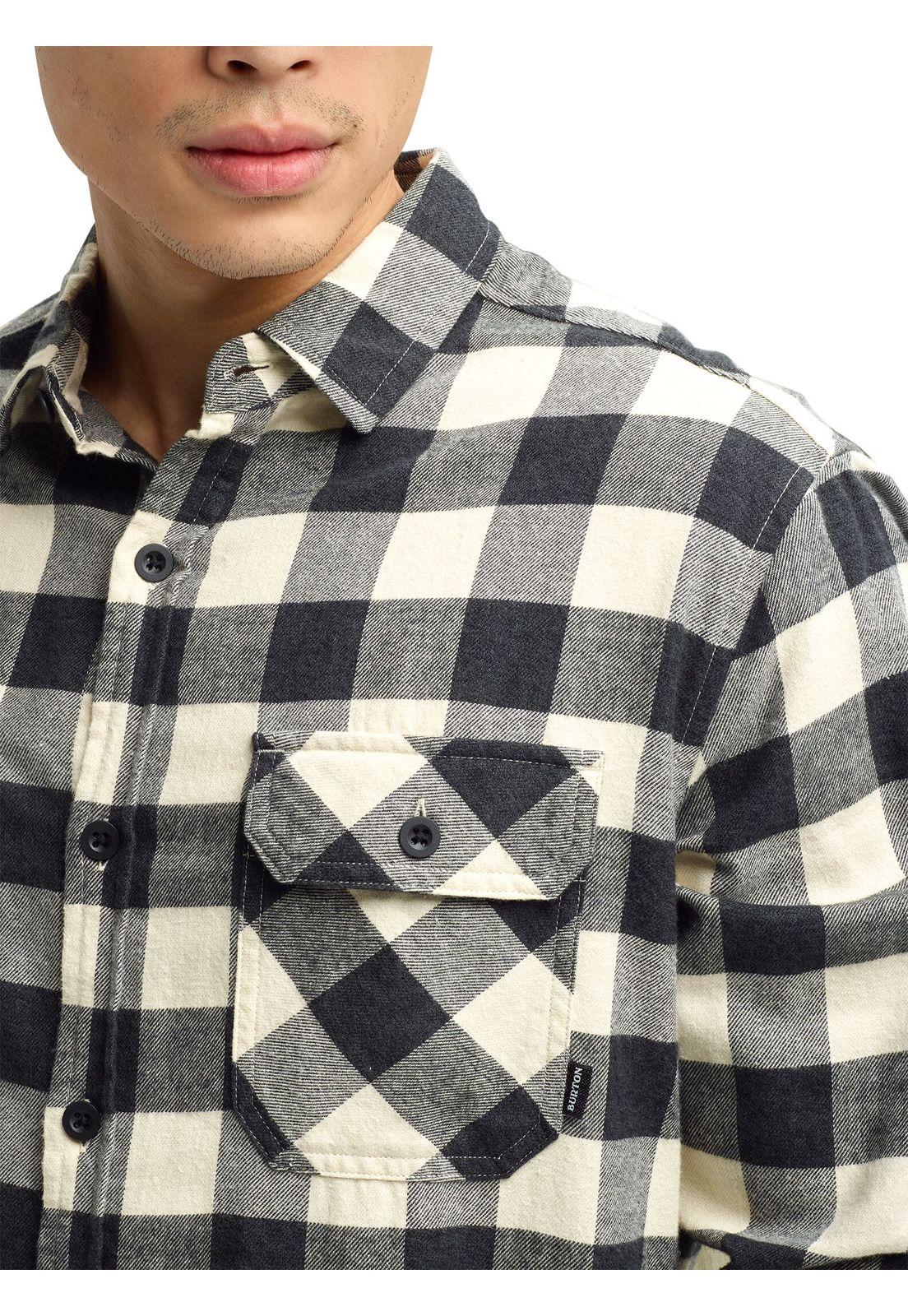 Camisa M/L Brighton Canva Hombre Multicolor Burton-3