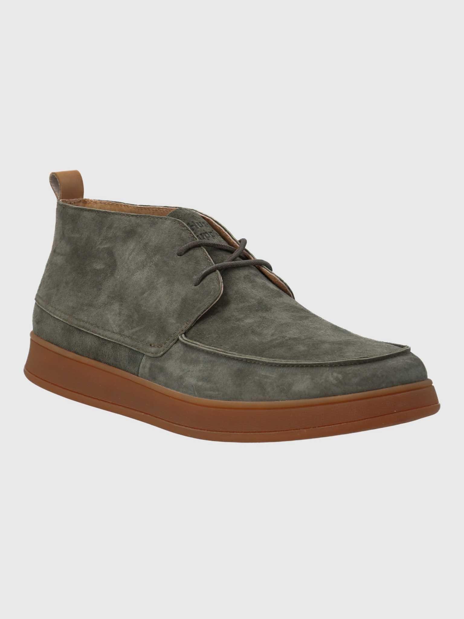 Botin Cuero Hombre Darwin HP Verde-0
