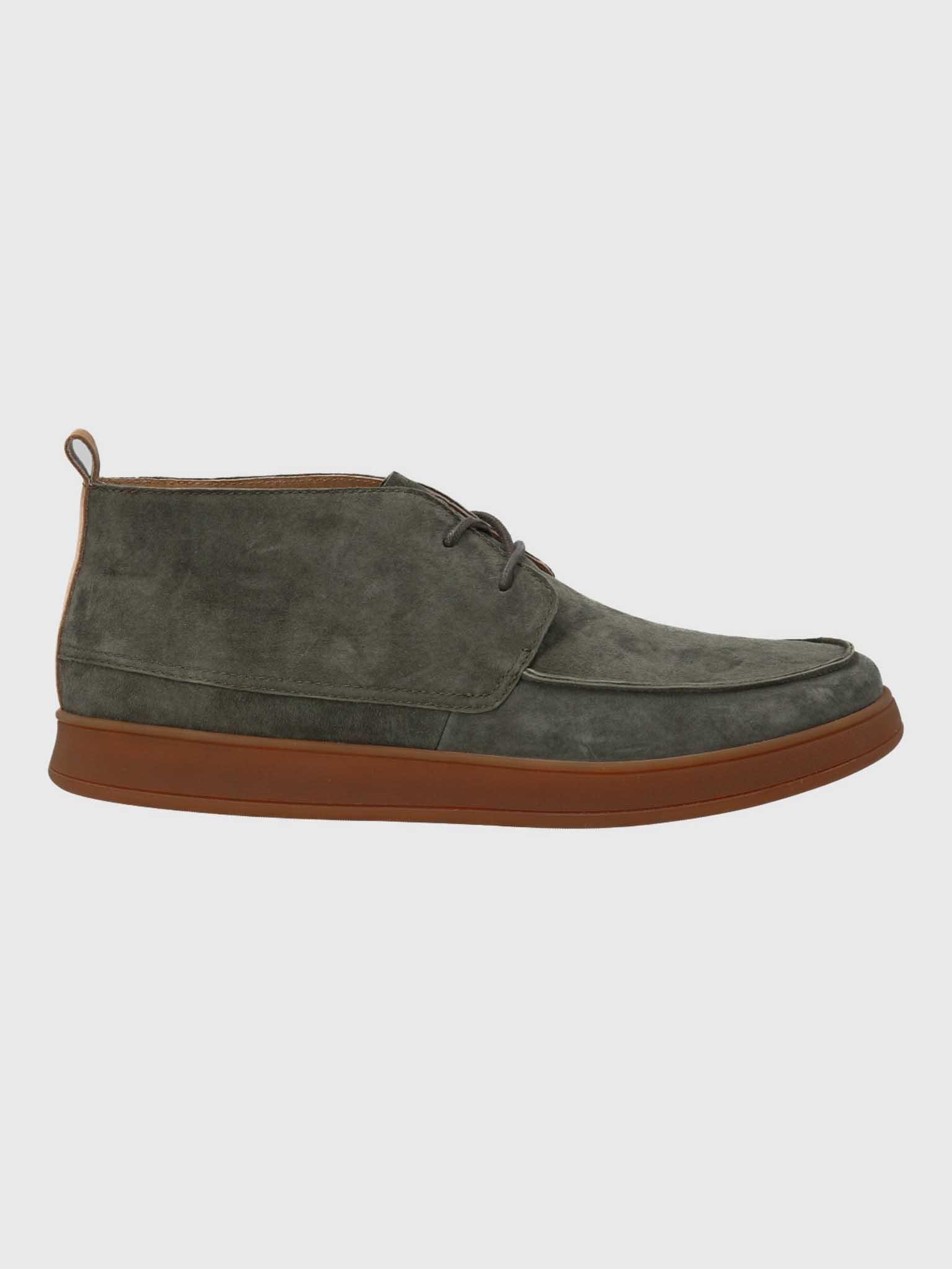 Botin Cuero Hombre Darwin HP Verde-1