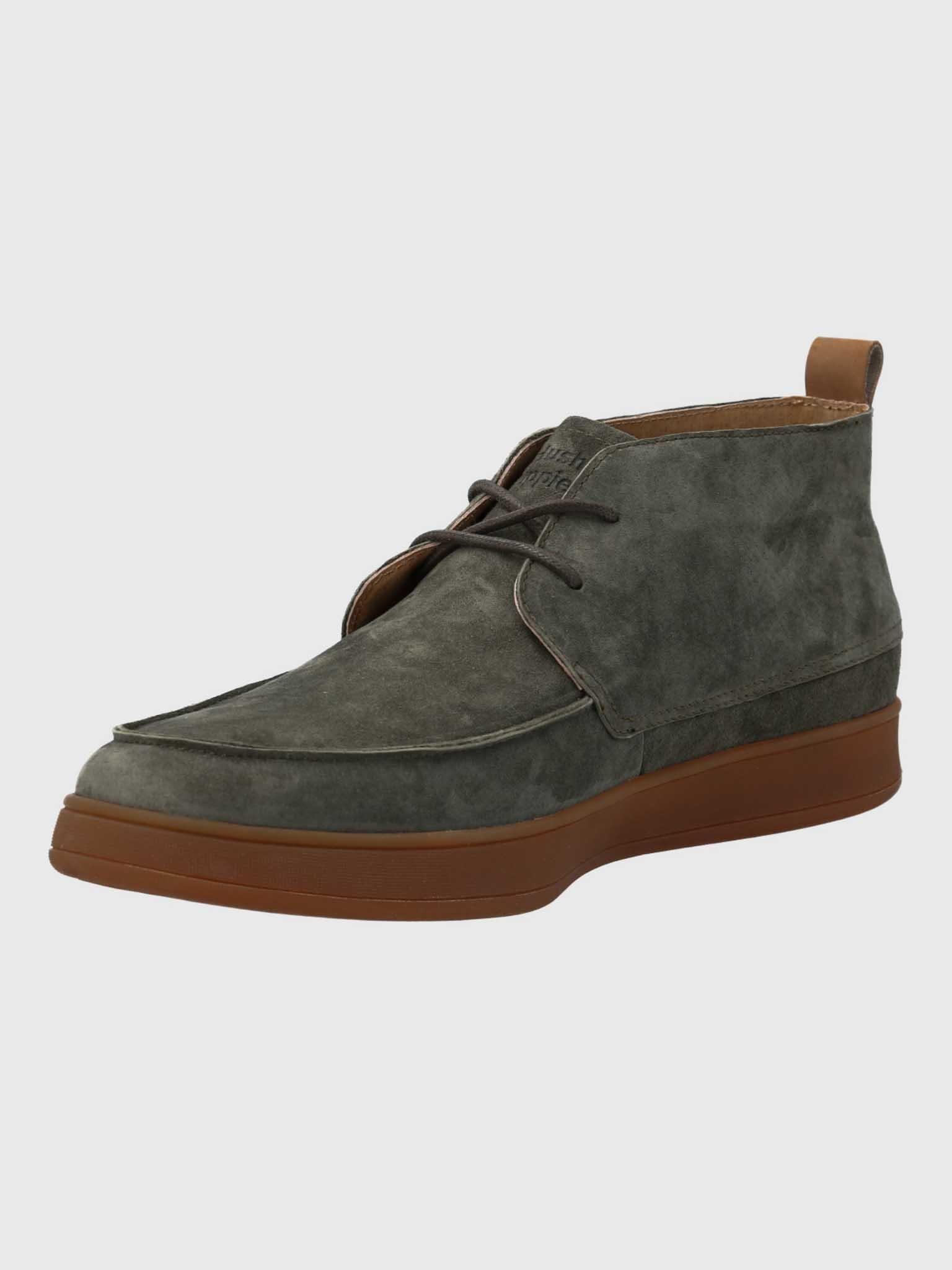 Botin Cuero Hombre Darwin HP Verde-4