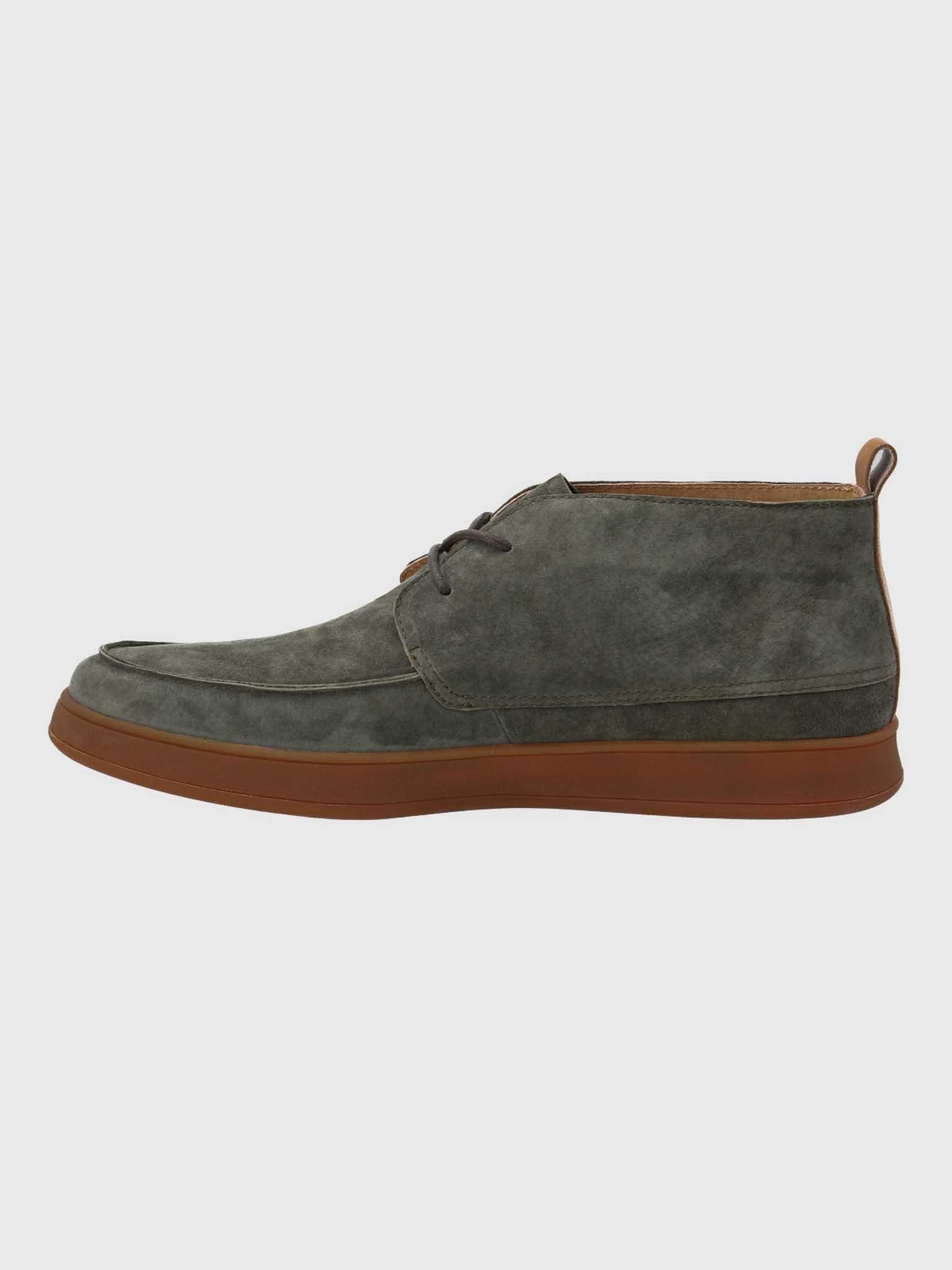 Botin Cuero Hombre Darwin HP Verde-5