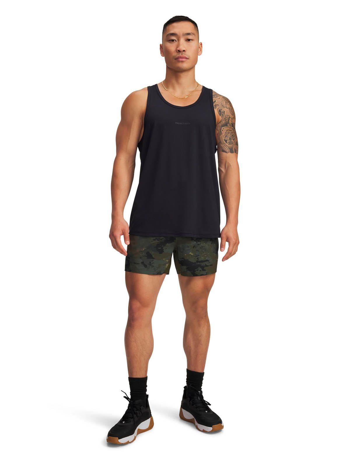 Short Training  hombre Project Rock Ultimate verde -3
