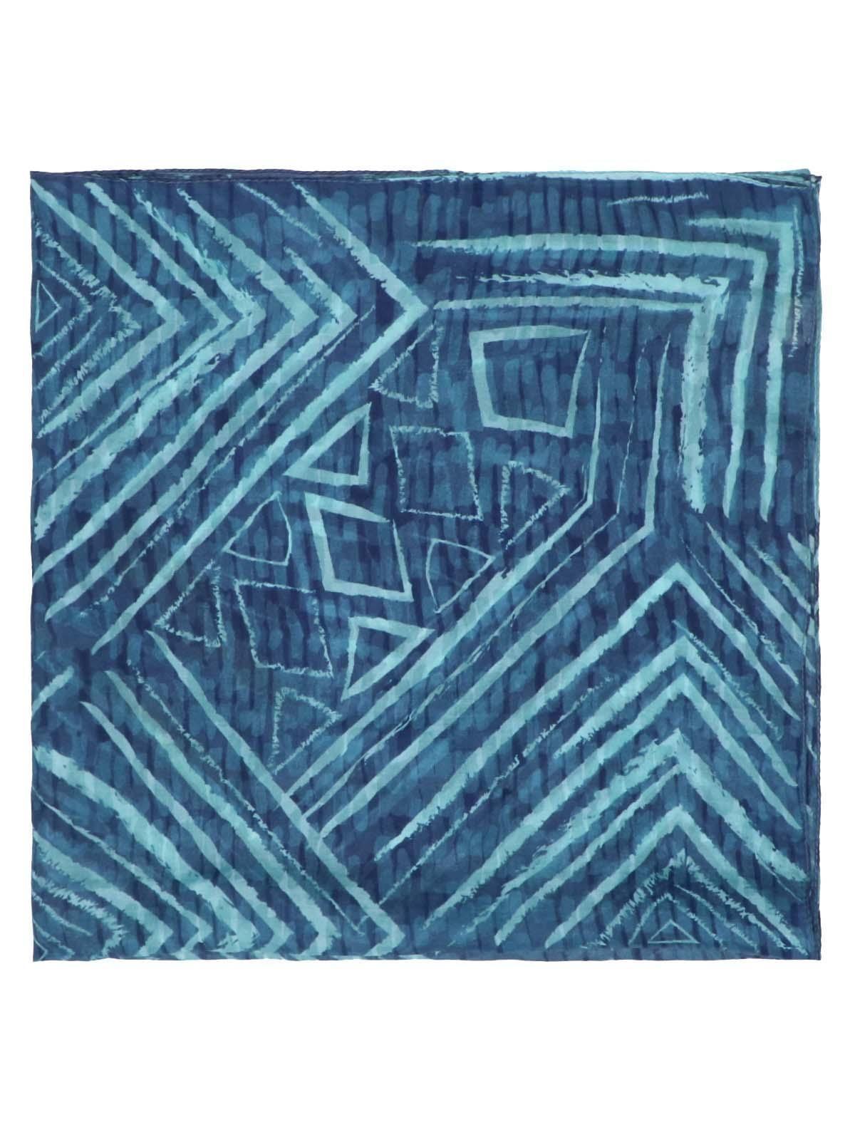Pañuelo Seda Mujer Rkf Silk Blunt Azul-1