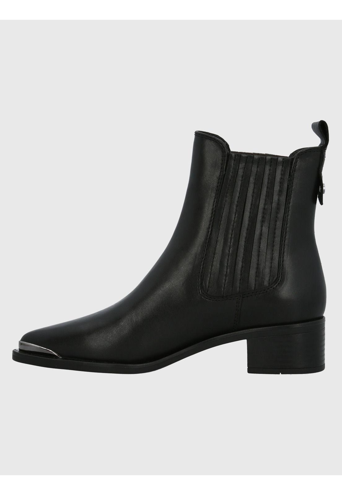 Botín Cuero Mujer Dorothea Negro-4