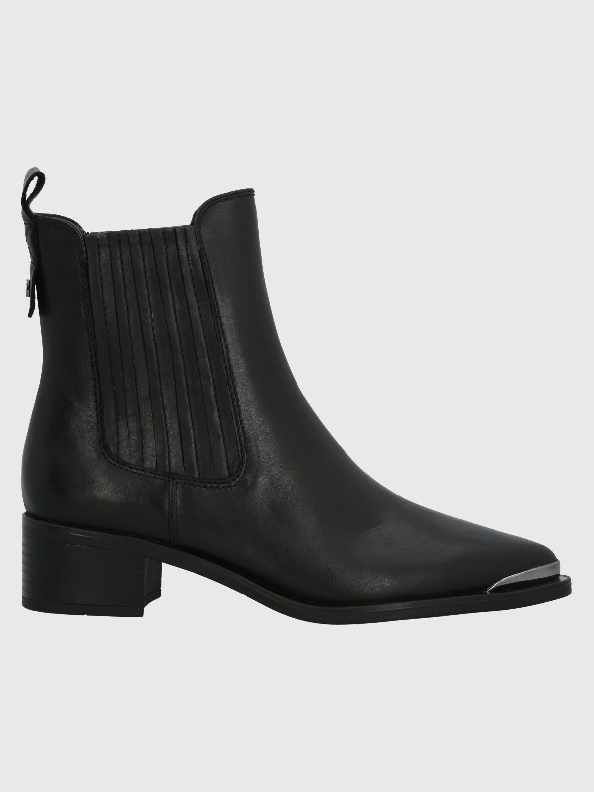 Botín Cuero Mujer Dorothea Negro-1