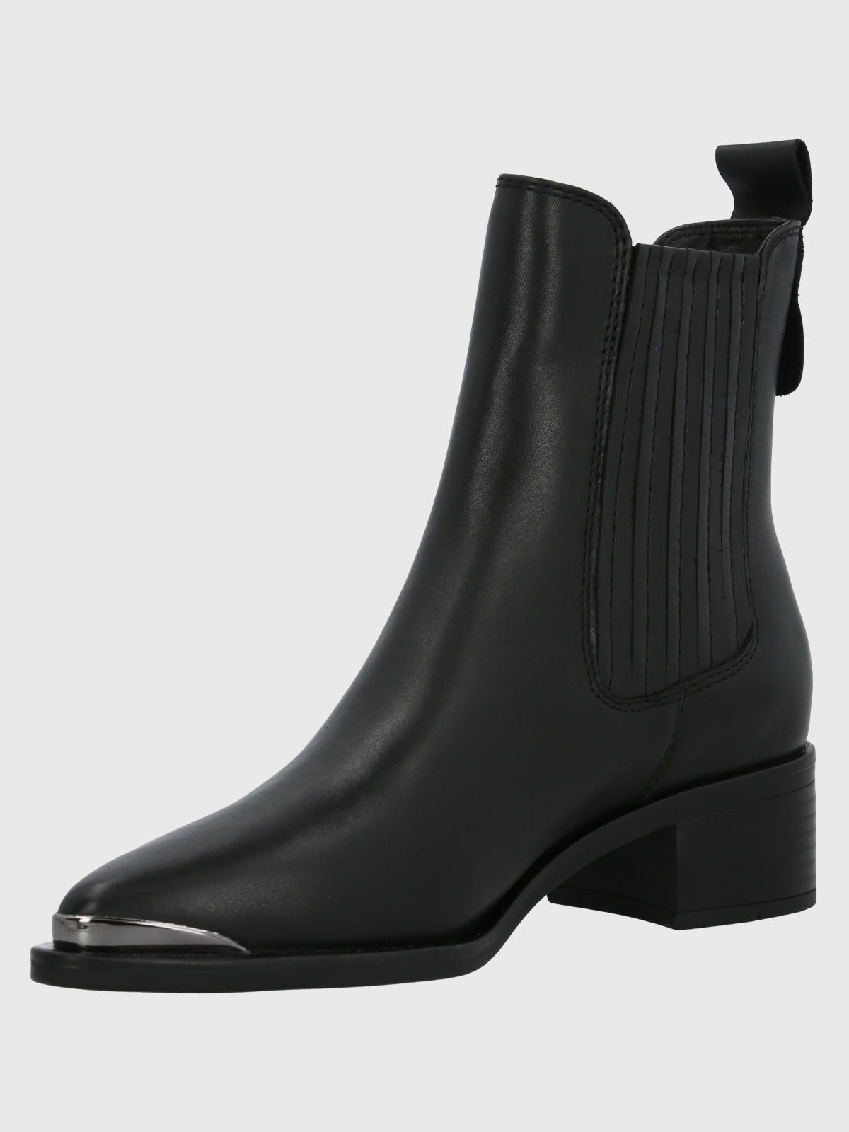 Botín Cuero Mujer Dorothea Negro-5