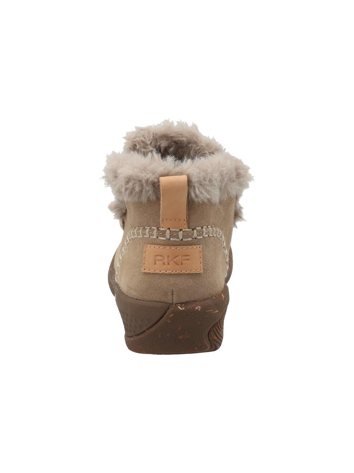 Botín Cuero Mujer Dealf Café-6