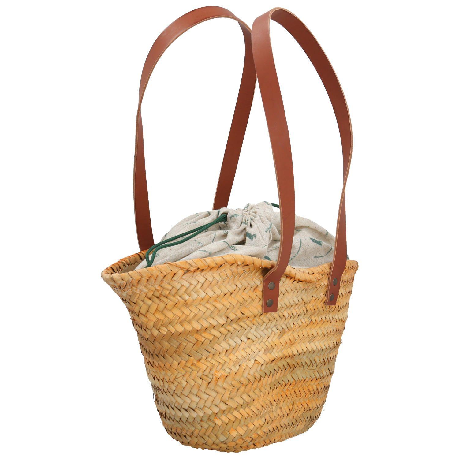 Cartera Rafia Mujer RKF Valencia Beige-4