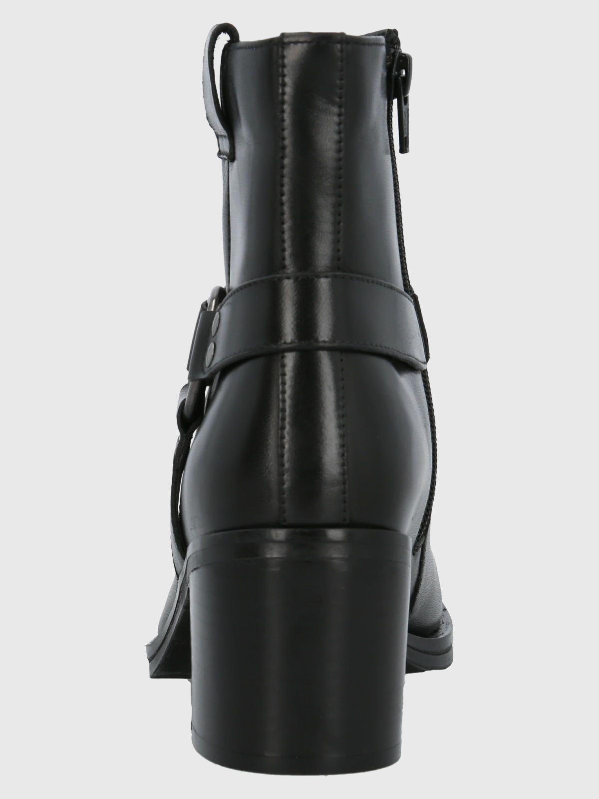 Botín Cuero Mujer Maylo Negro-6