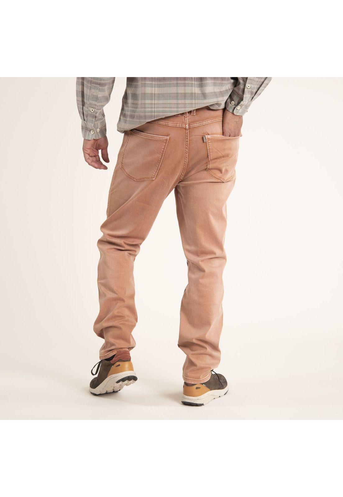 Jeans Hombre Bay Color Terracota-2