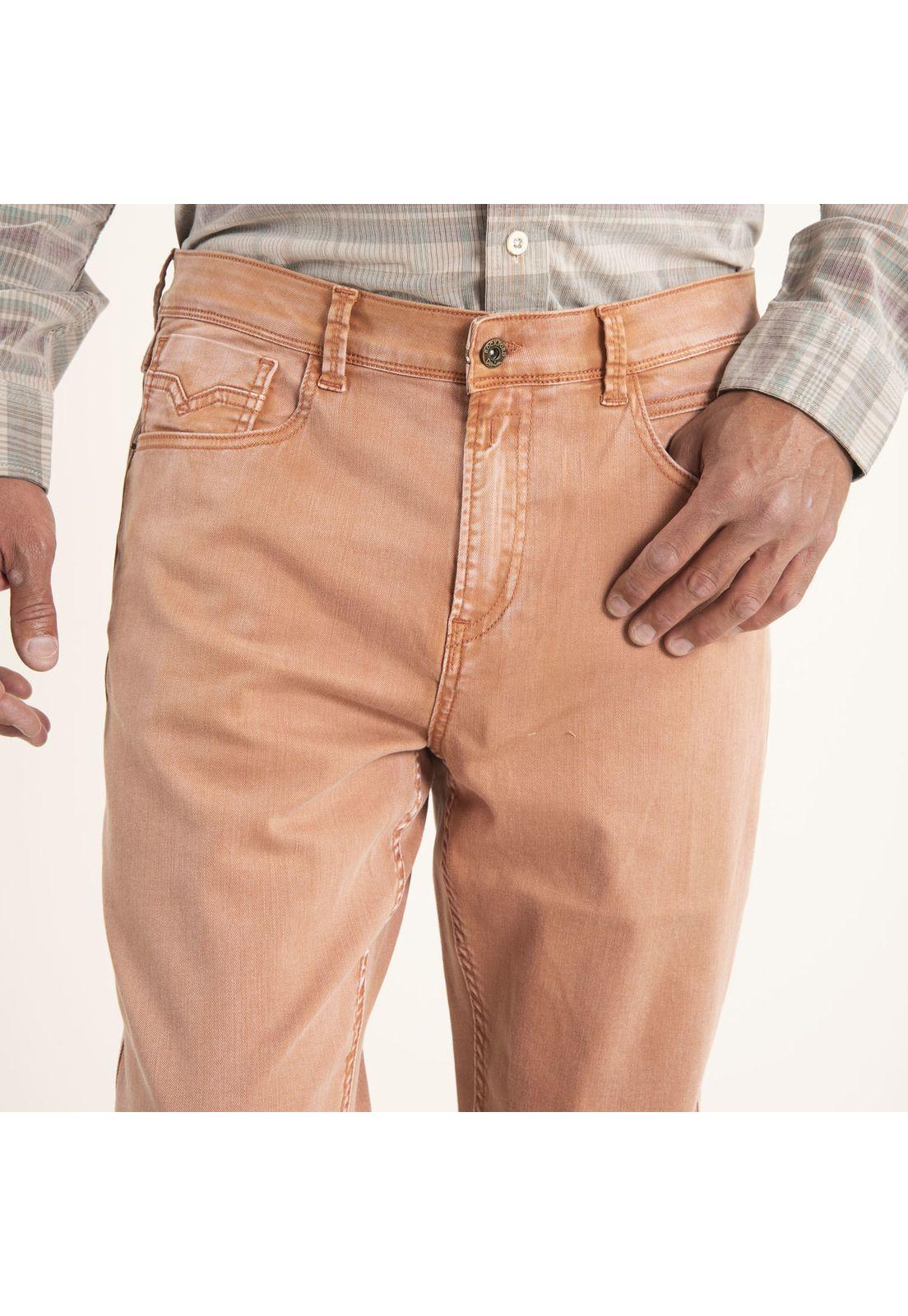 Jeans Hombre Bay Color Terracota-3