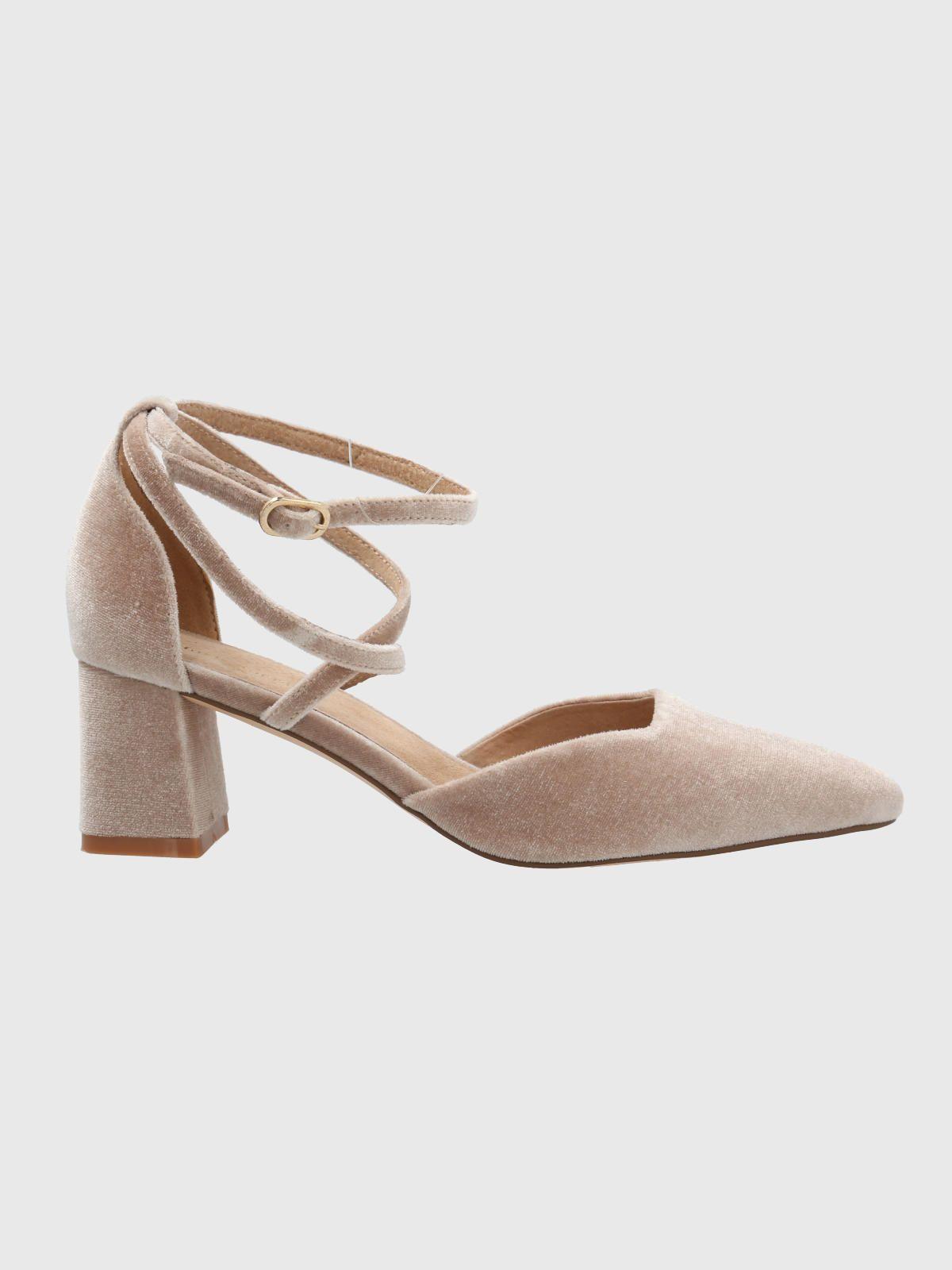 Zapato Vestir Mujer Cornnelia Beige-1