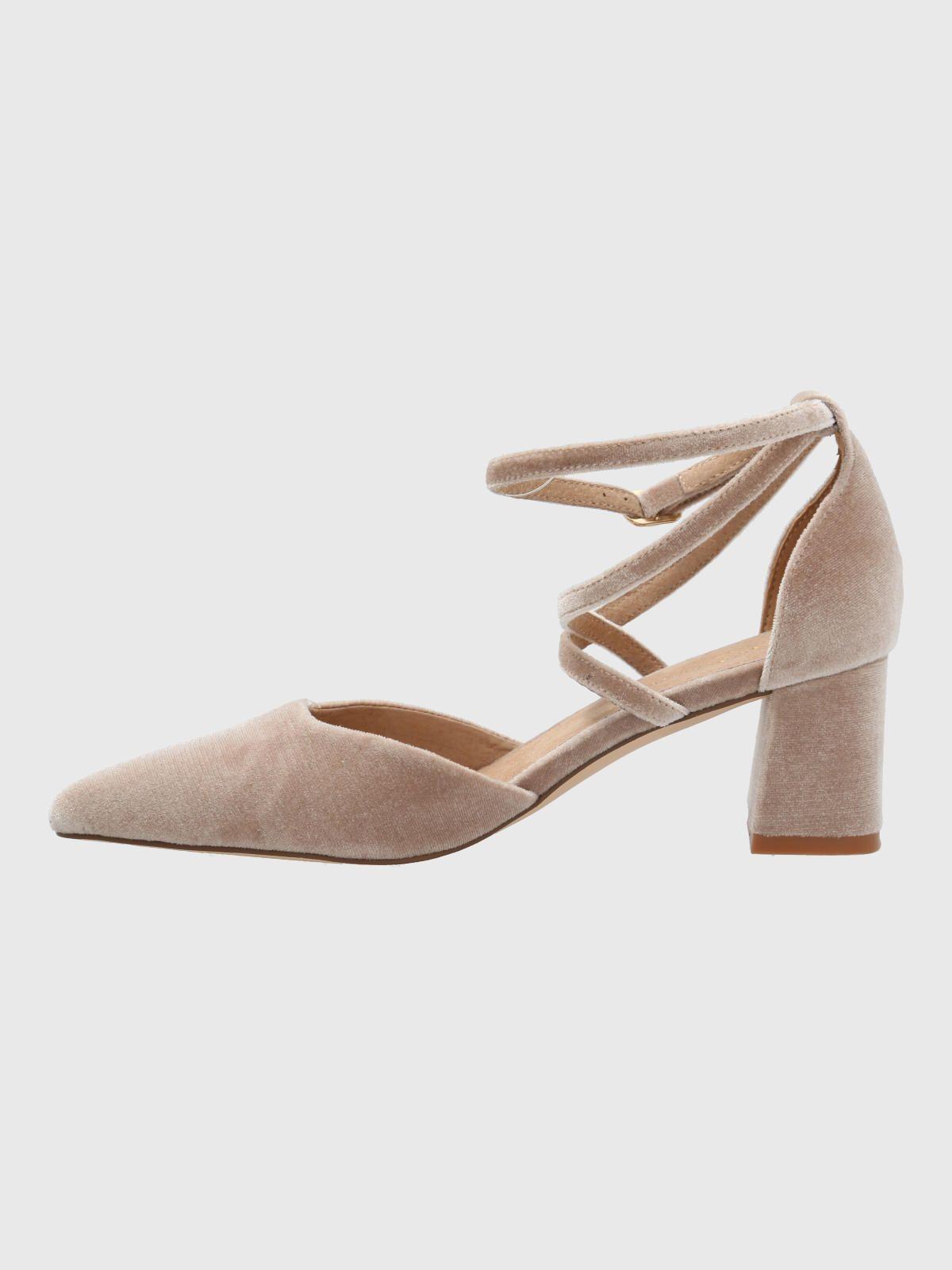 Zapato Vestir Mujer Cornnelia Beige-5