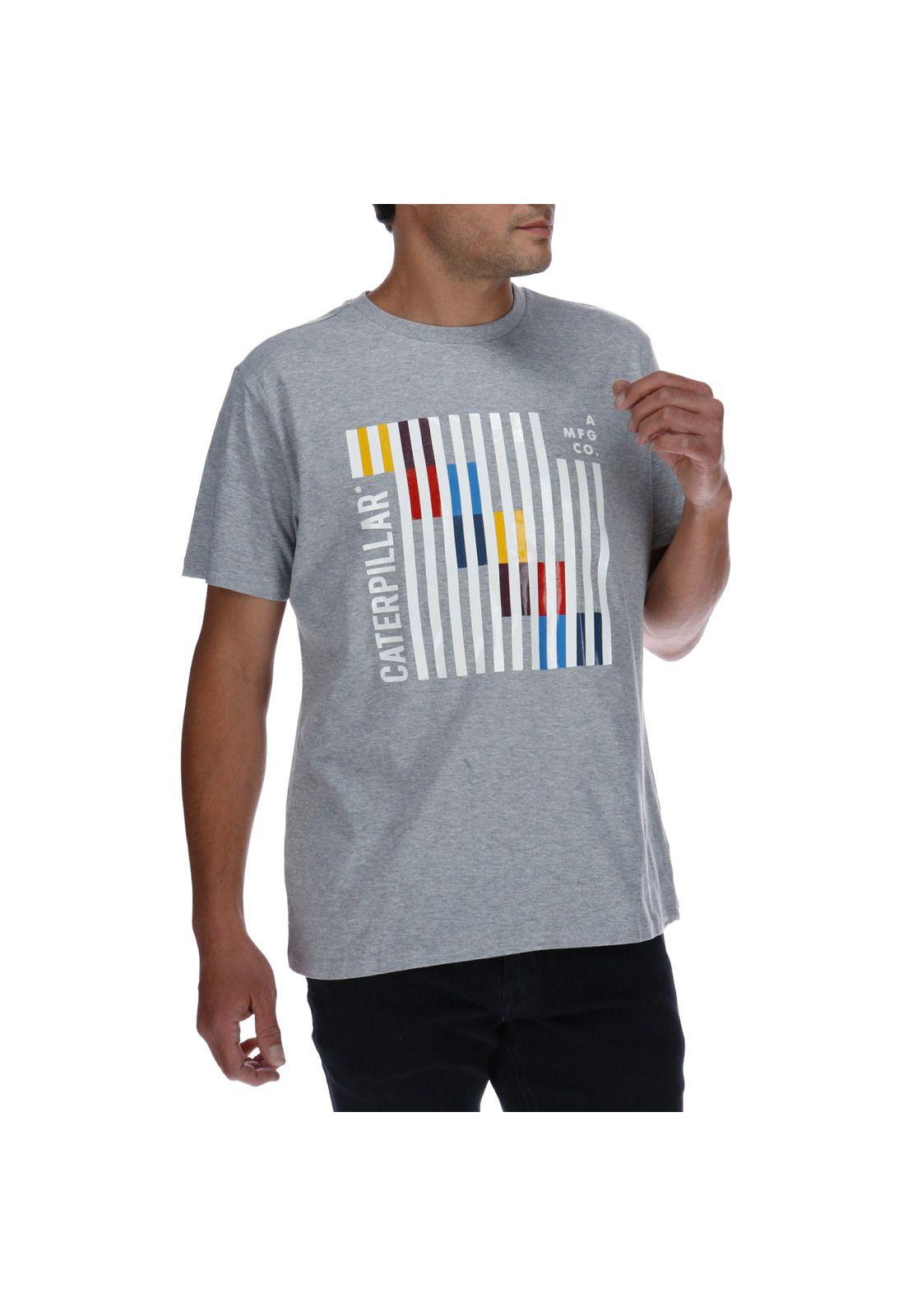 Polera Hombre Retro Blocks Gris-3