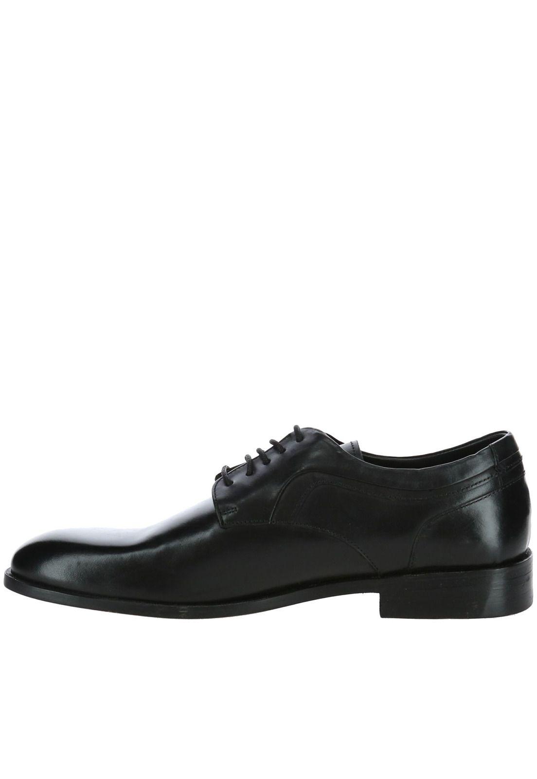 Zapato Cuero London Negro-4