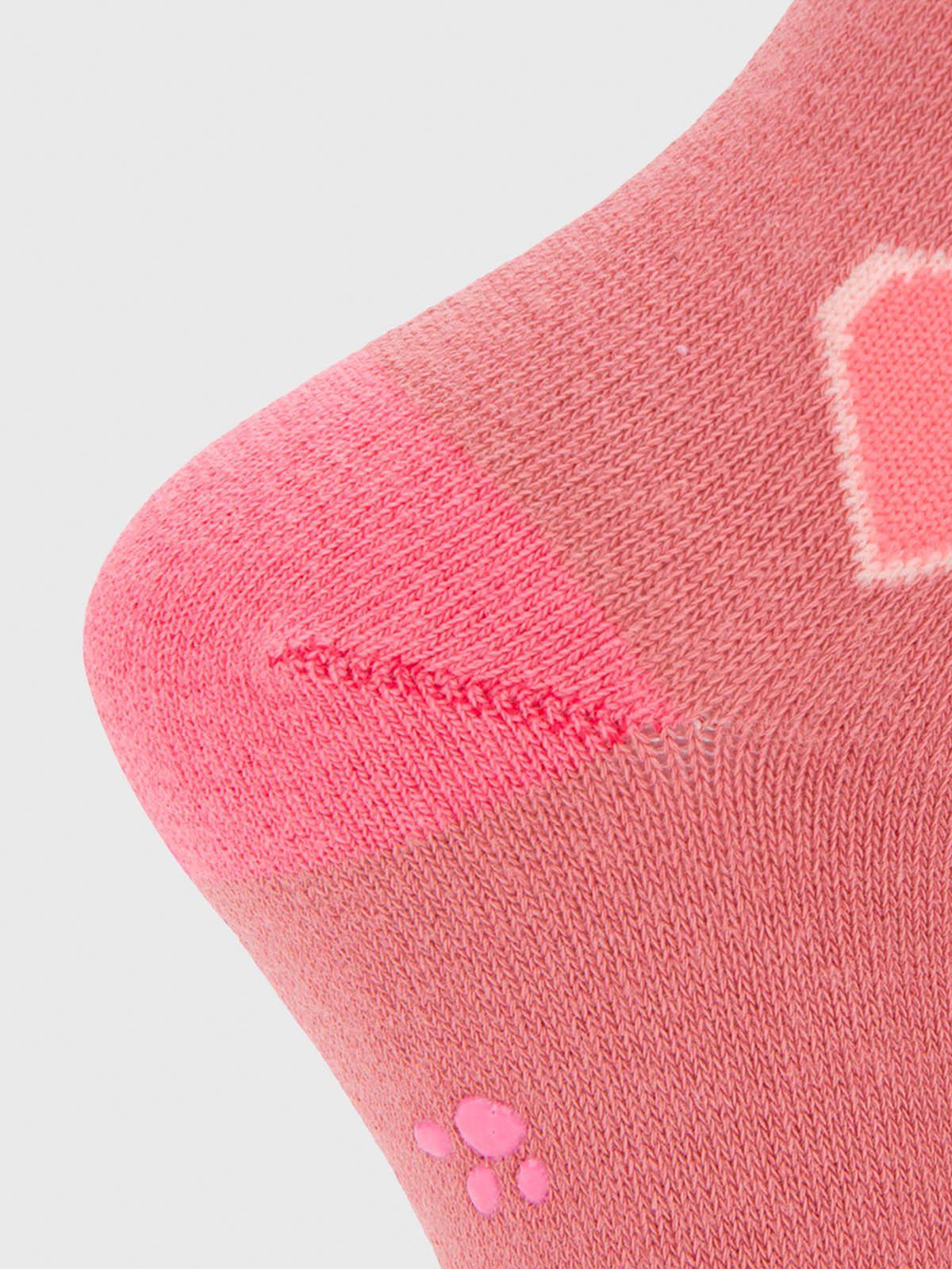 Calcetin Algodón Niña C St Heart Rosado-3