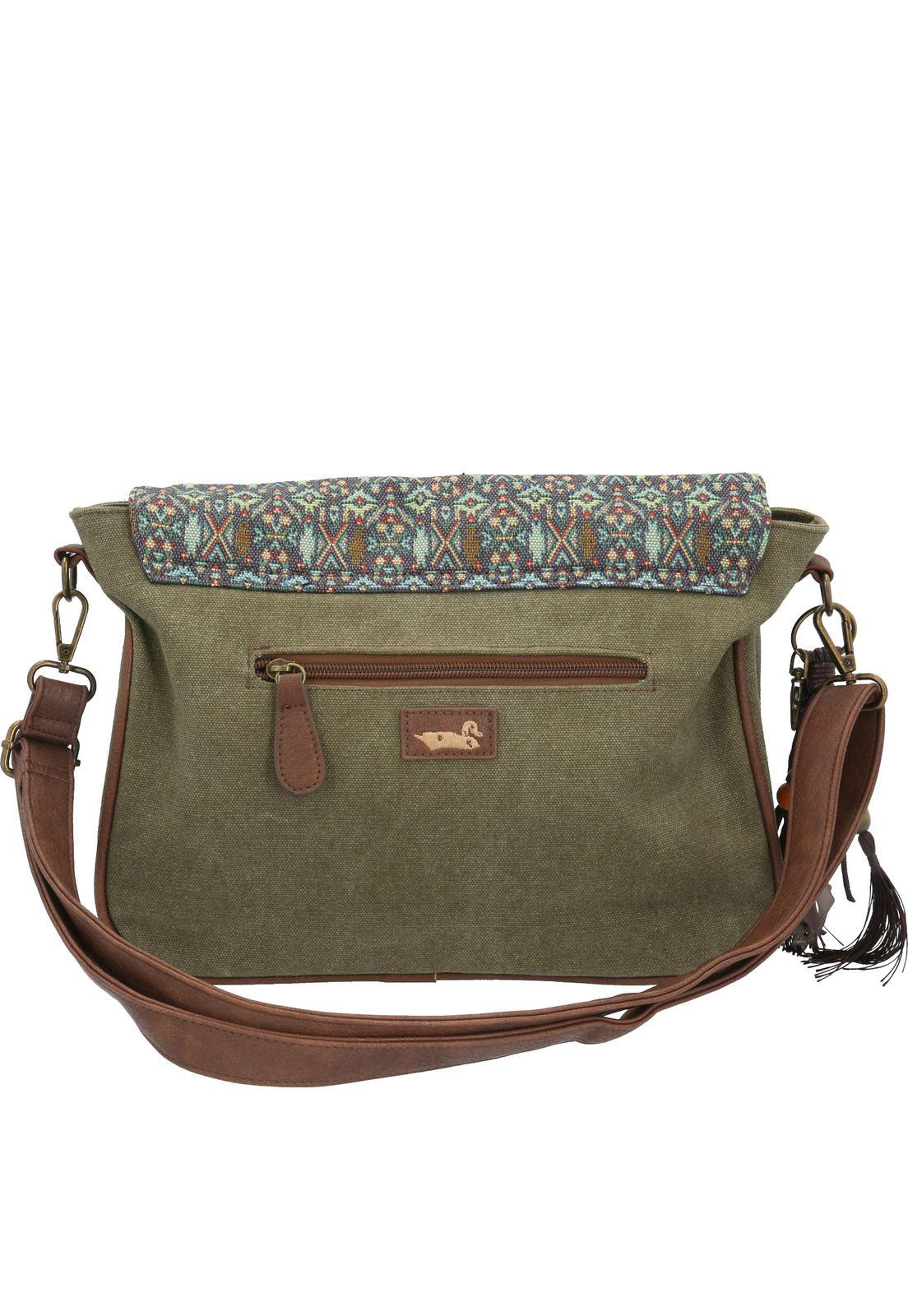 Cartera Mujer Logan Cross Verde-2