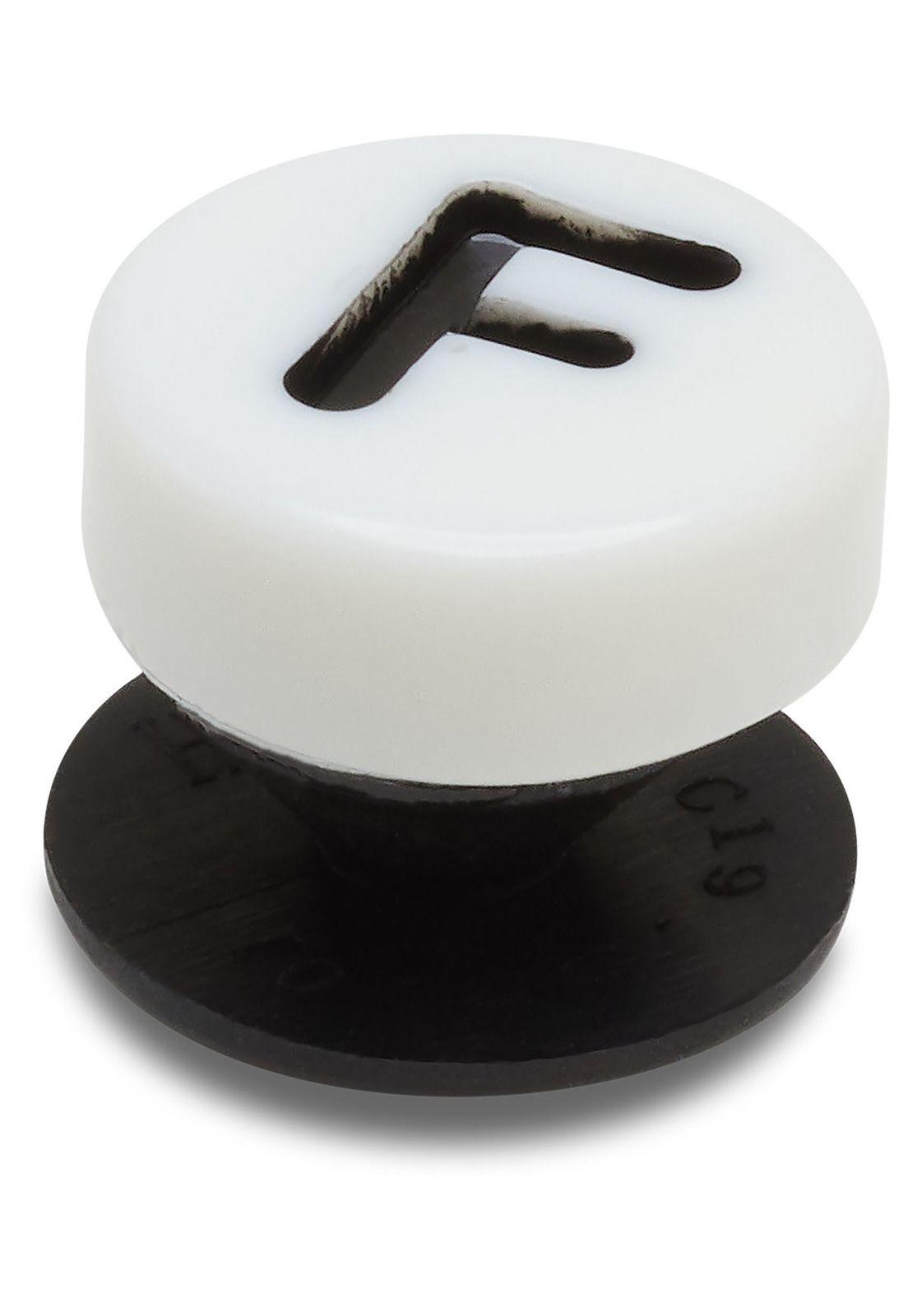 Jibbitz Crocs F Pequeña carta de amistad Blanco-2