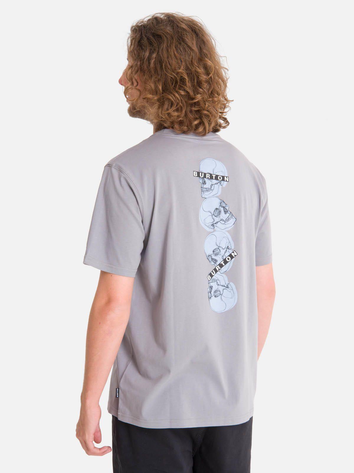 Polera m/c Hombre Skull tee Gris-1