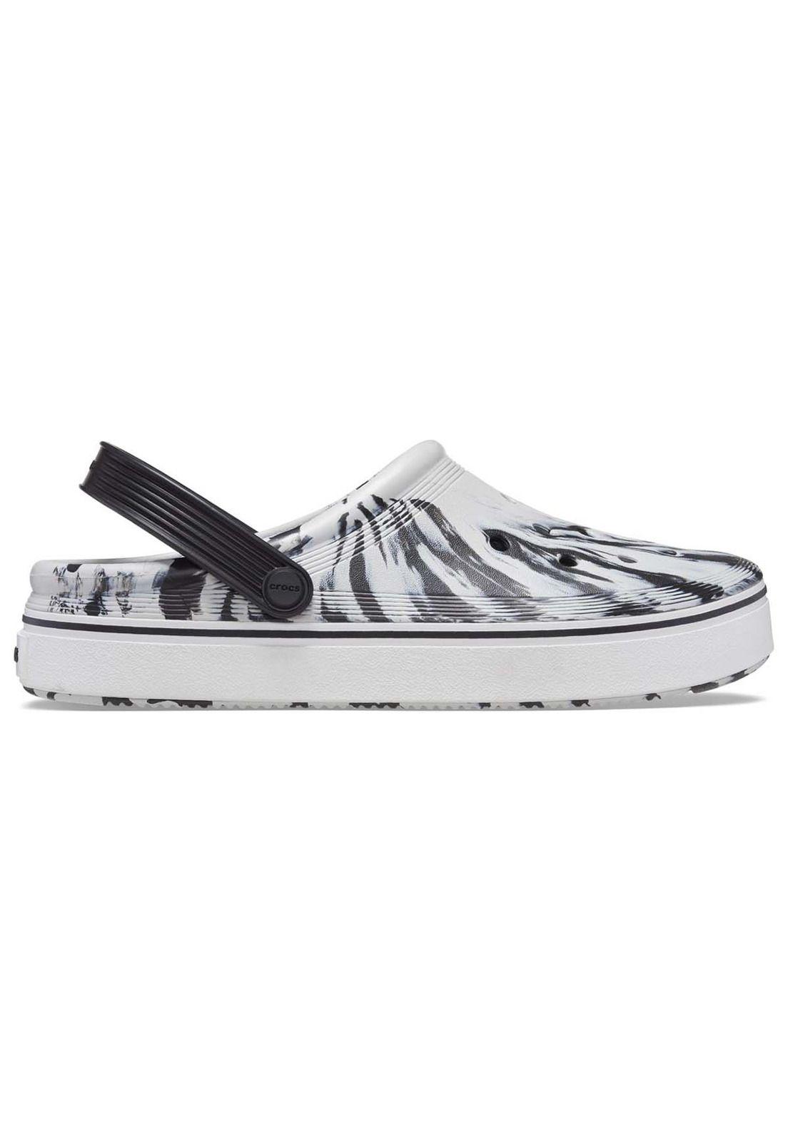 Zueco Hombre Off Court Marbled Negro-0