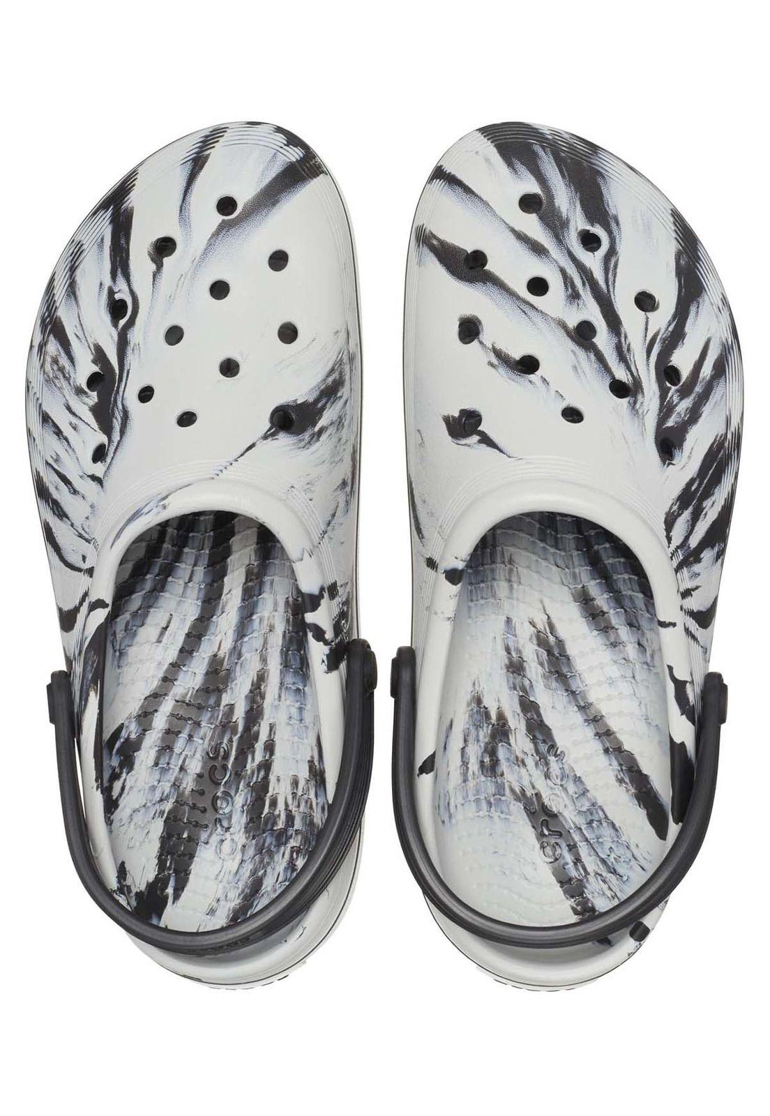 Zueco Hombre Off Court Marbled Negro-4