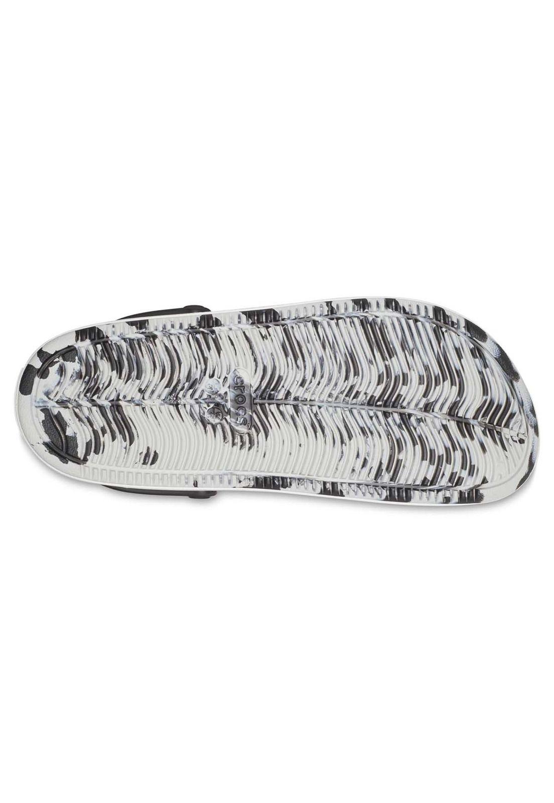 Zueco Hombre Off Court Marbled Negro-5