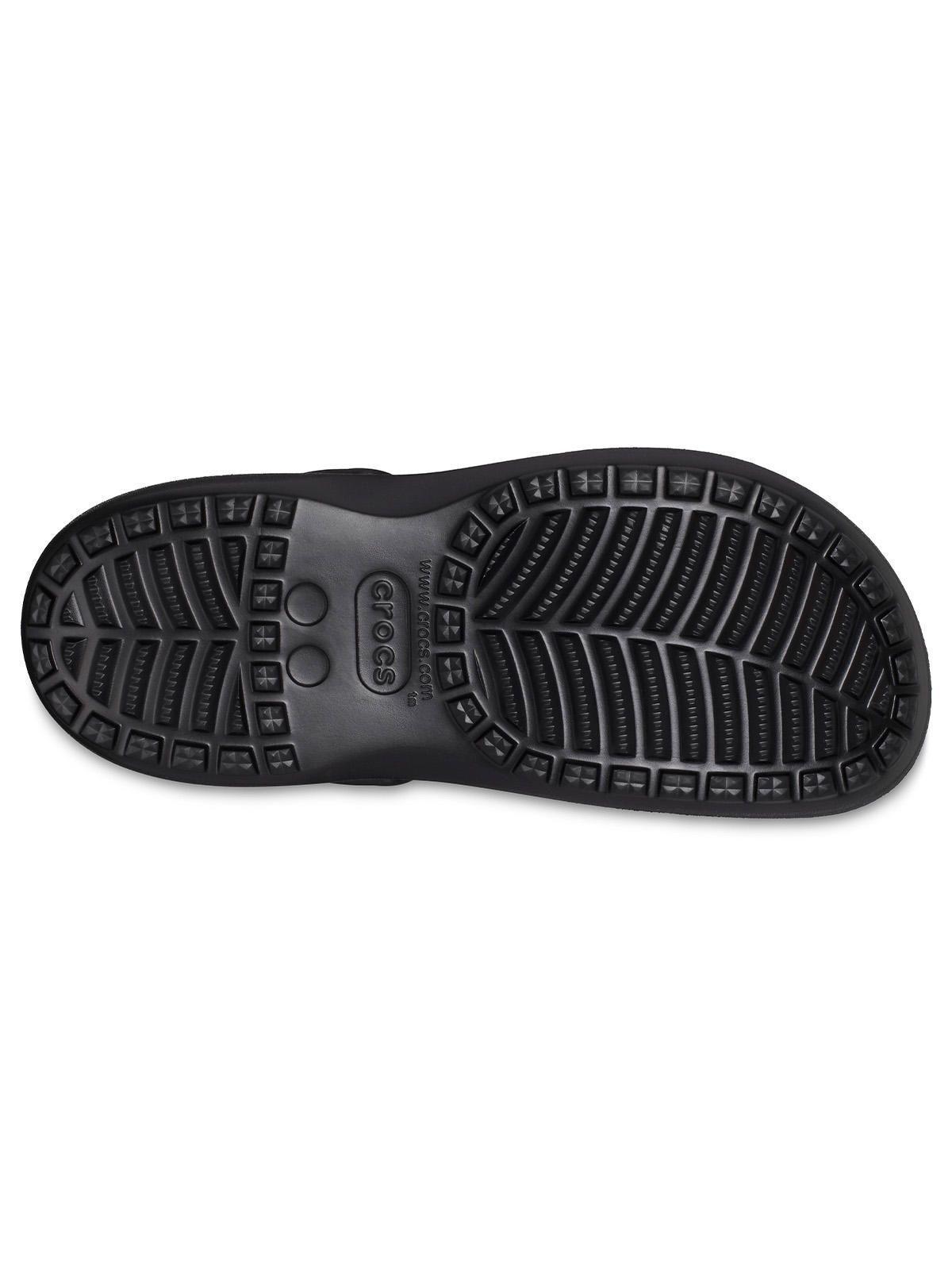 Zueco Mujer Baya Plataforma Clog Negro-5