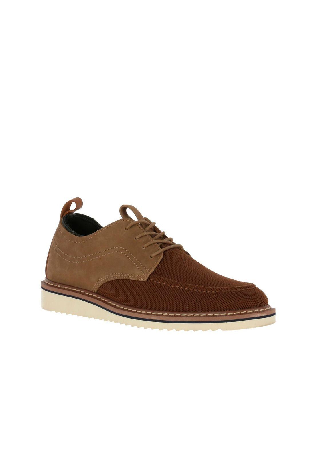Zapato Cuero Proton Taupe-0